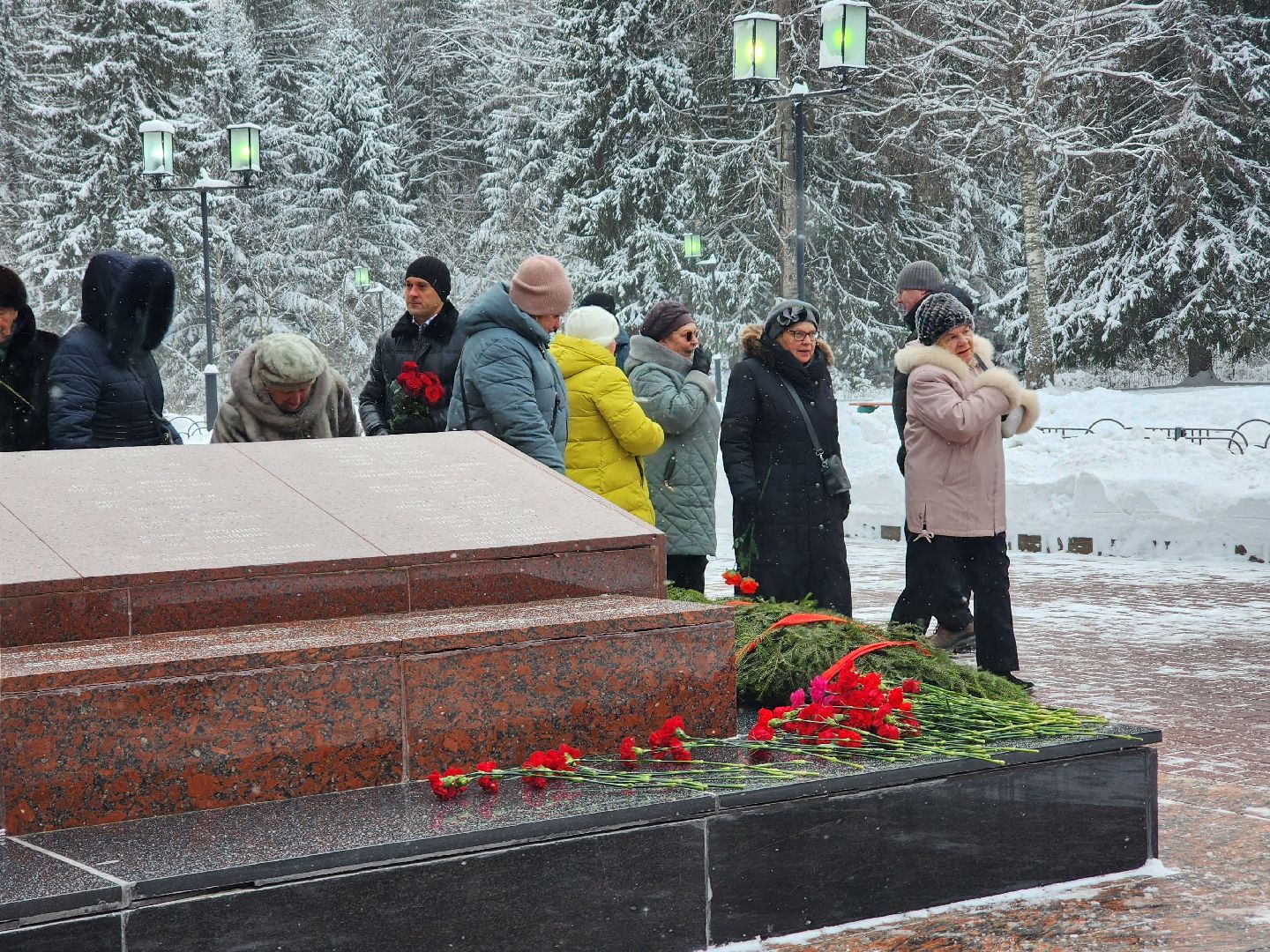 Битва под Москвой, Митинг, Акция памяти, Дубна,