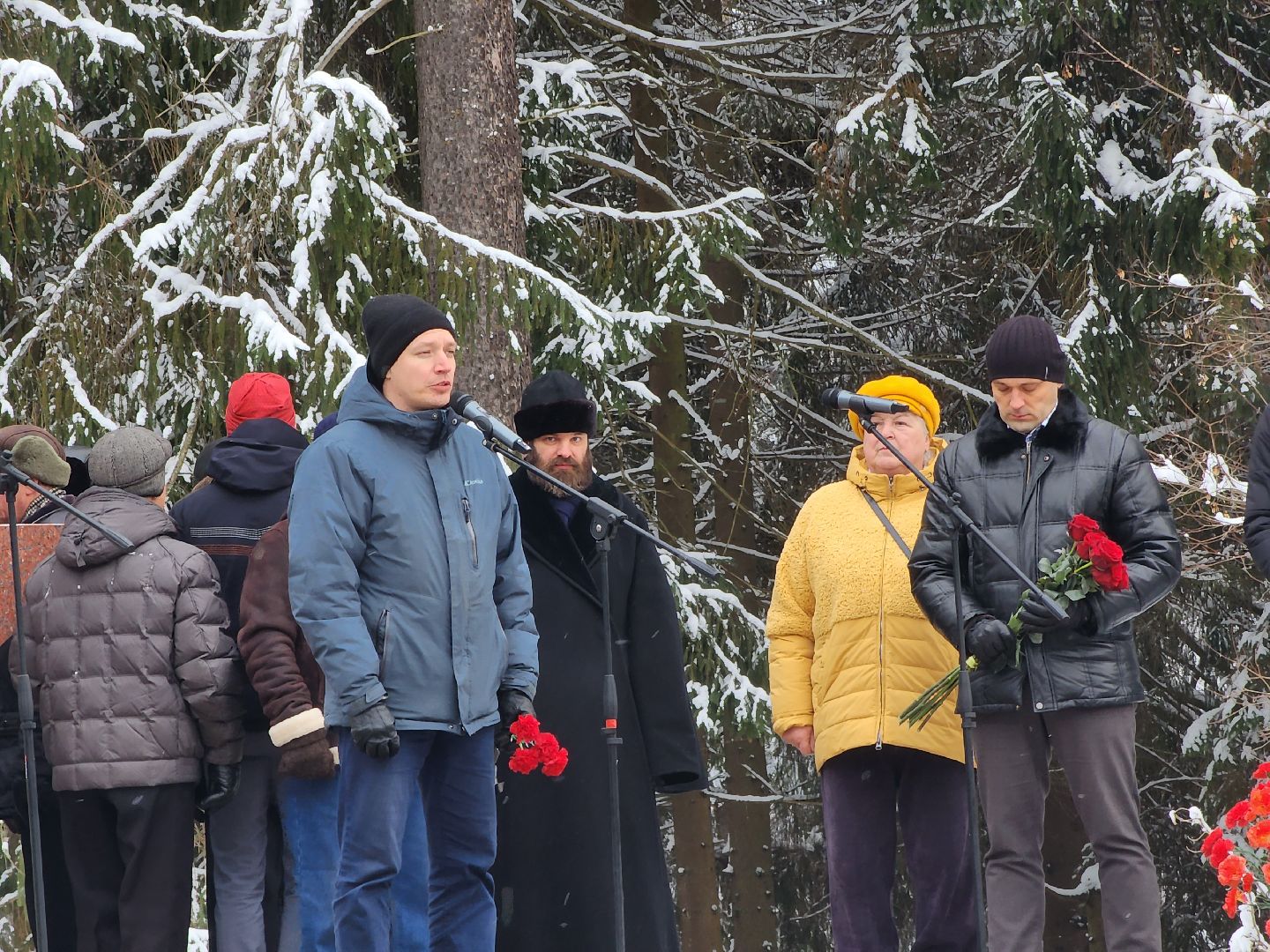 Битва под Москвой, Митинг, Акция памяти, Дубна,