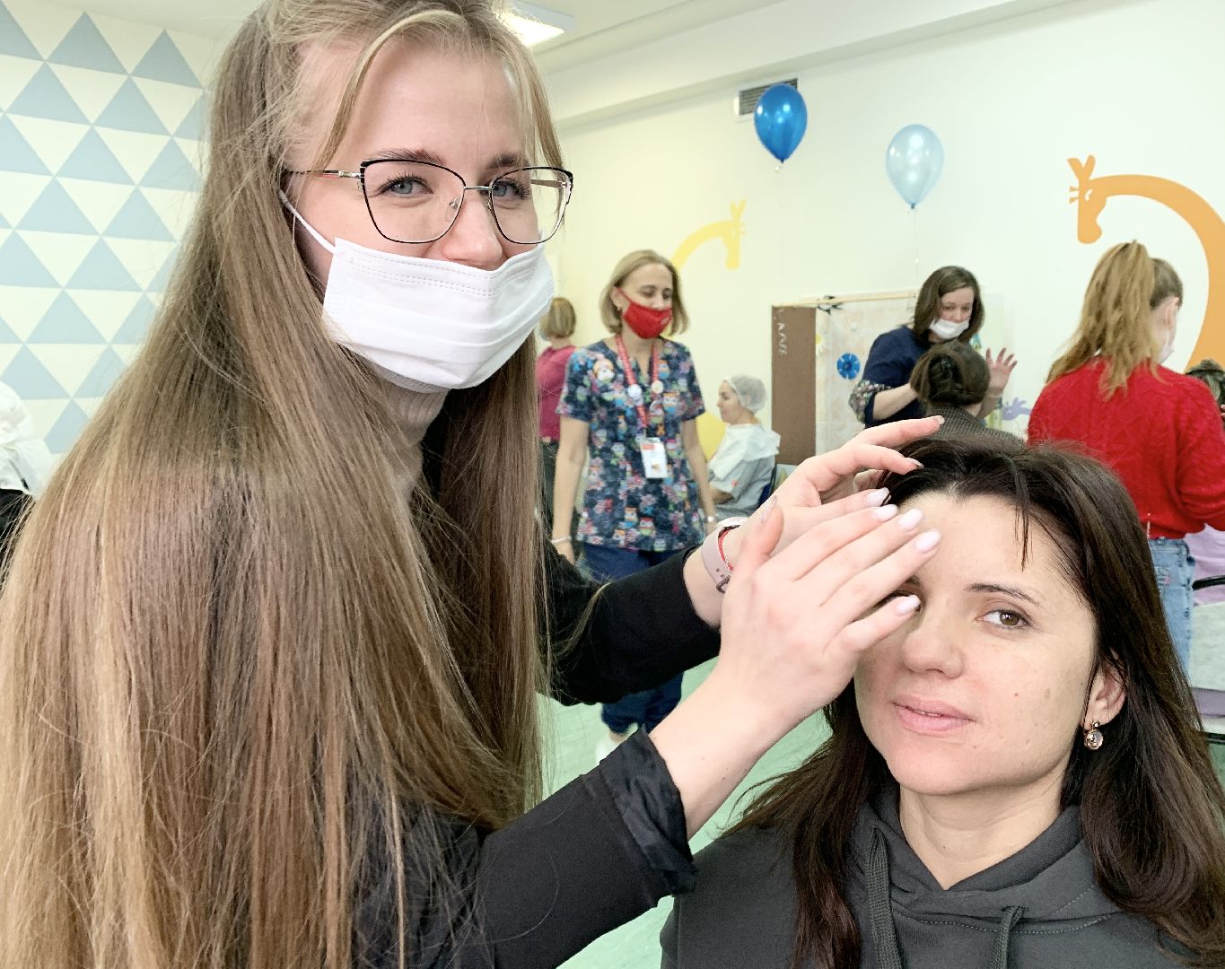 Балашиха, Подмосковье,Медицина, Онкология, Рак, Бьюти-акция для мам онкобольных детей, Московский областной онкодиспансер,