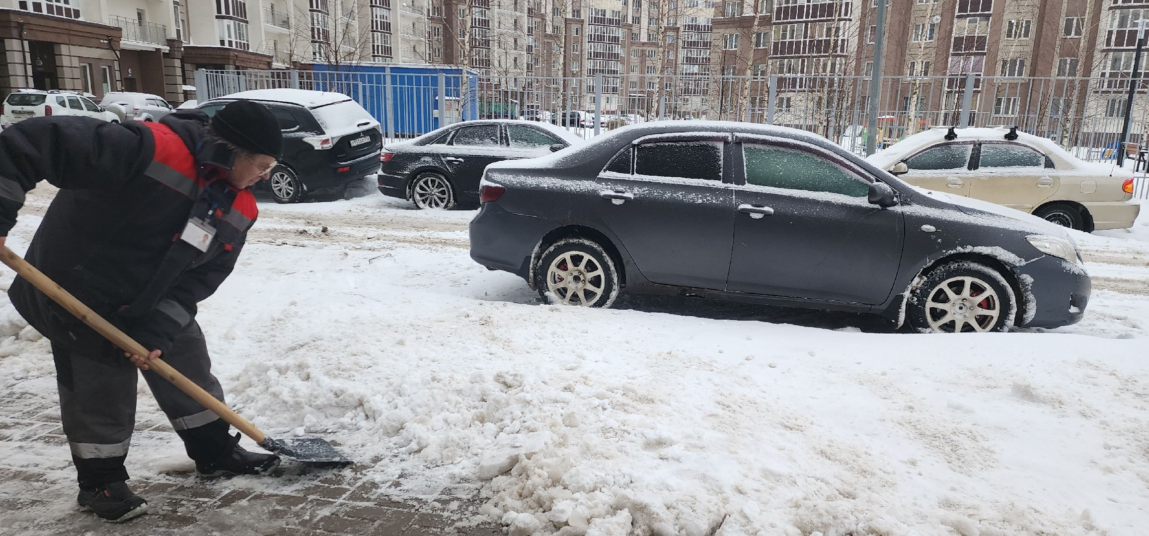 уборка снега, управляющие компании, Главное управление содержания территорий, Домодедово,