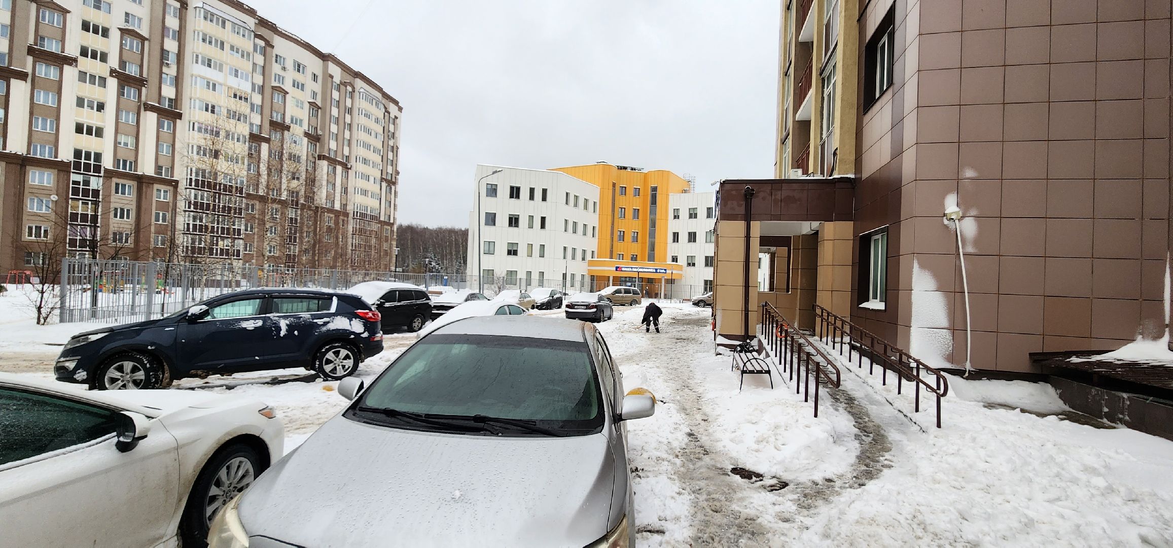 уборка снега, управляющие компании, Главное управление содержания территорий, Домодедово,