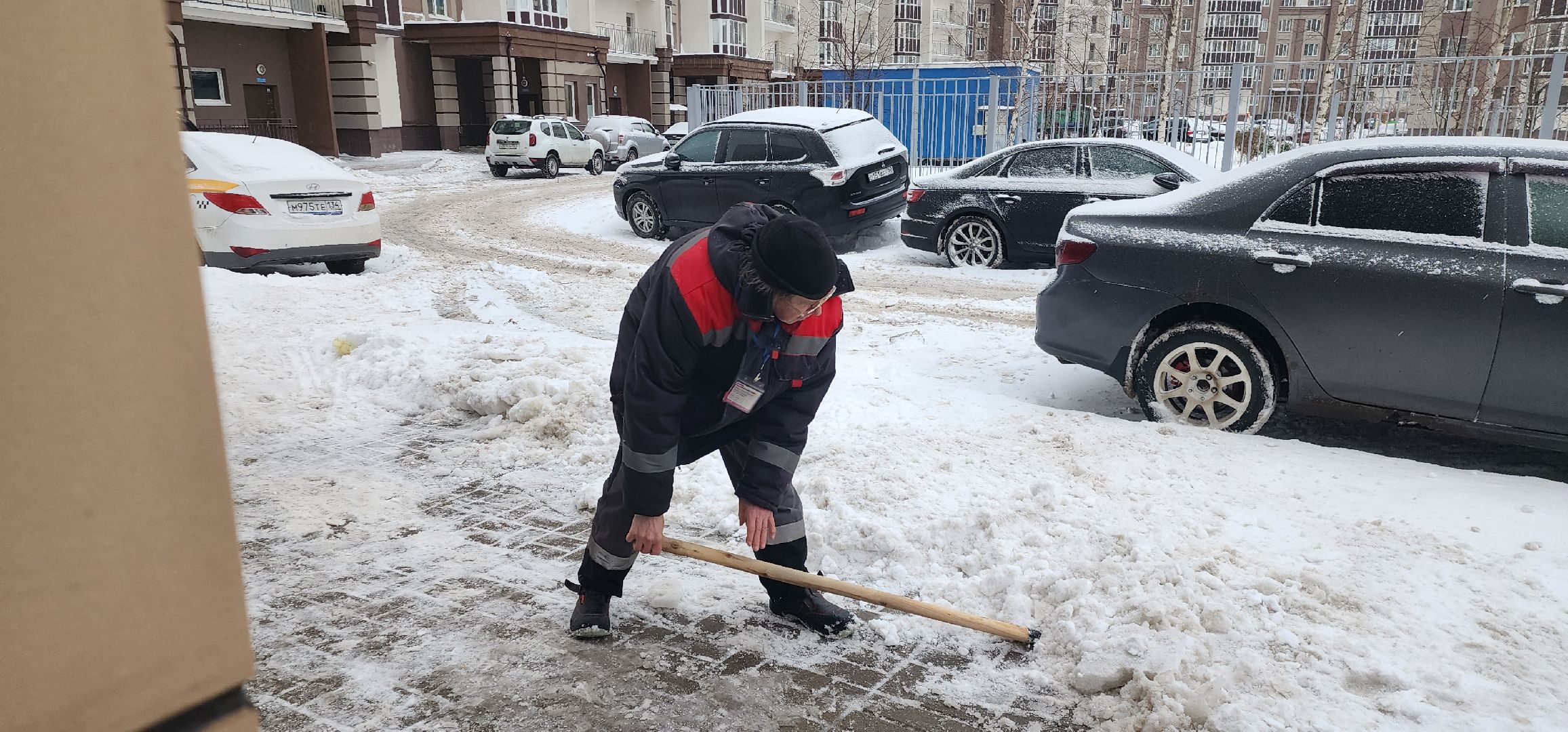 уборка снега, управляющие компании, Главное управление содержания территорий, Домодедово,