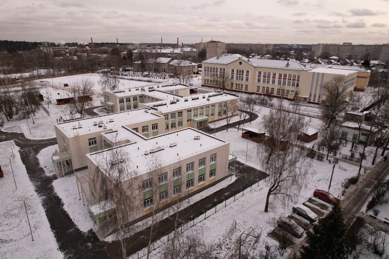видео с коптера, теремок, ногинск,