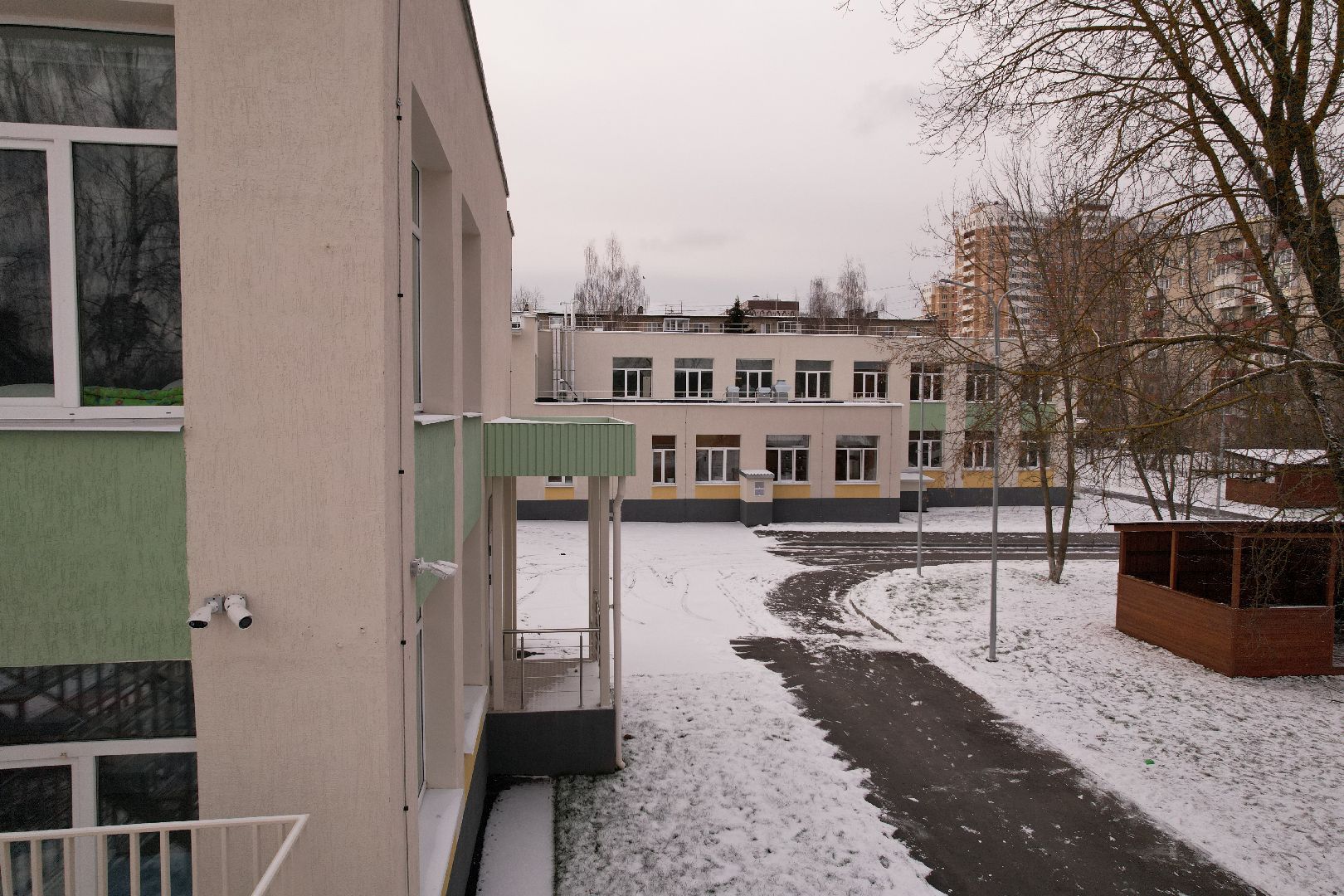 видео с коптера, теремок, ногинск,