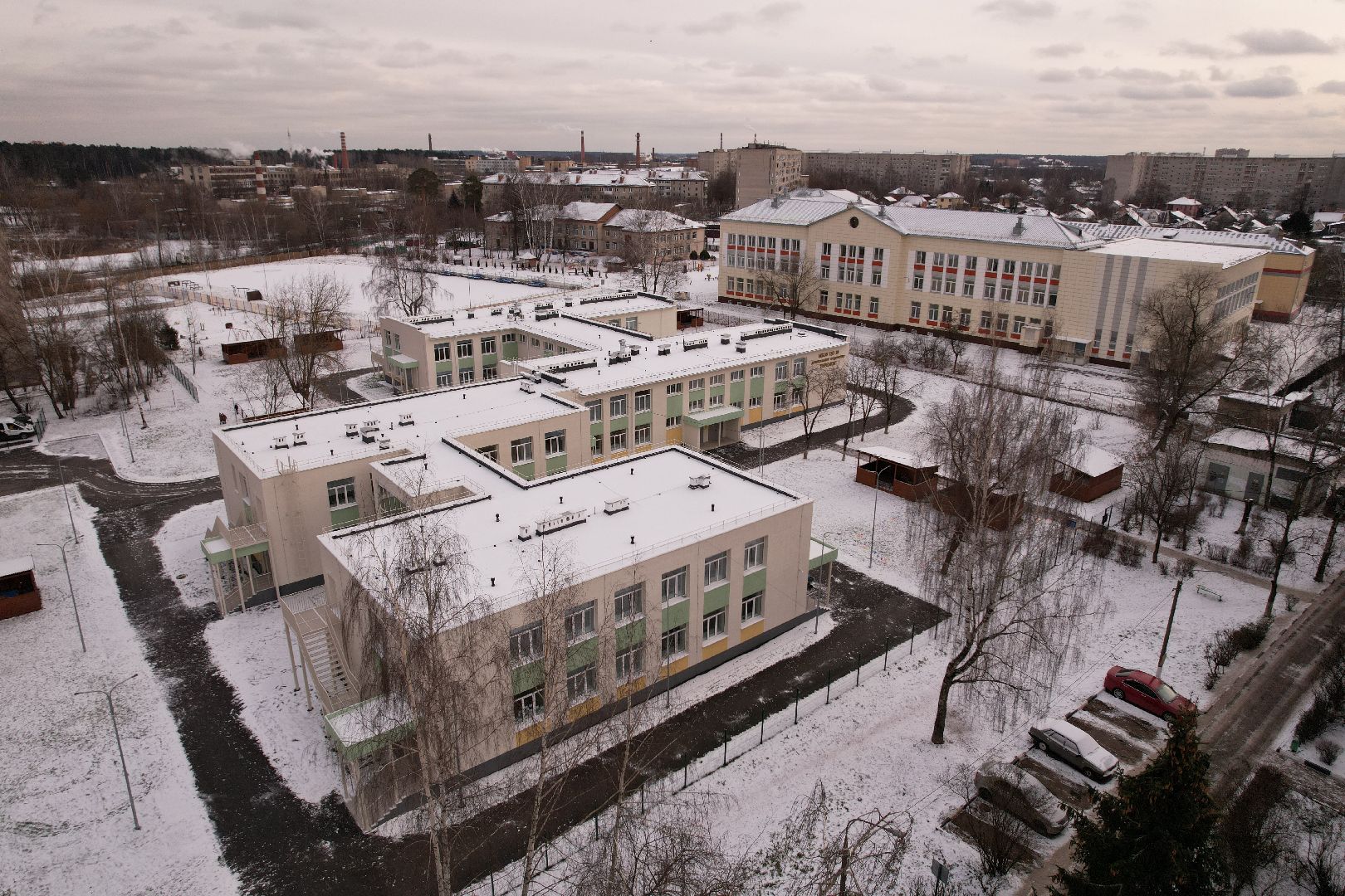 видео с коптера, теремок, ногинск,