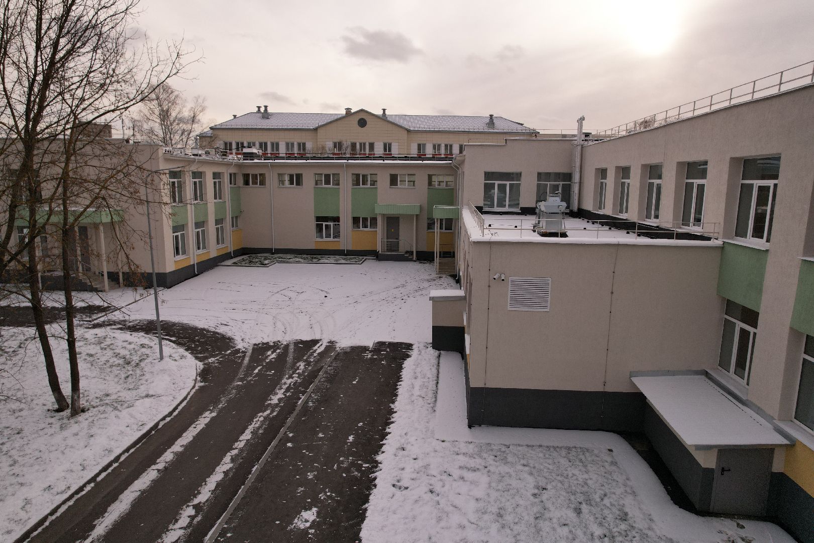 видео с коптера, теремок, ногинск,