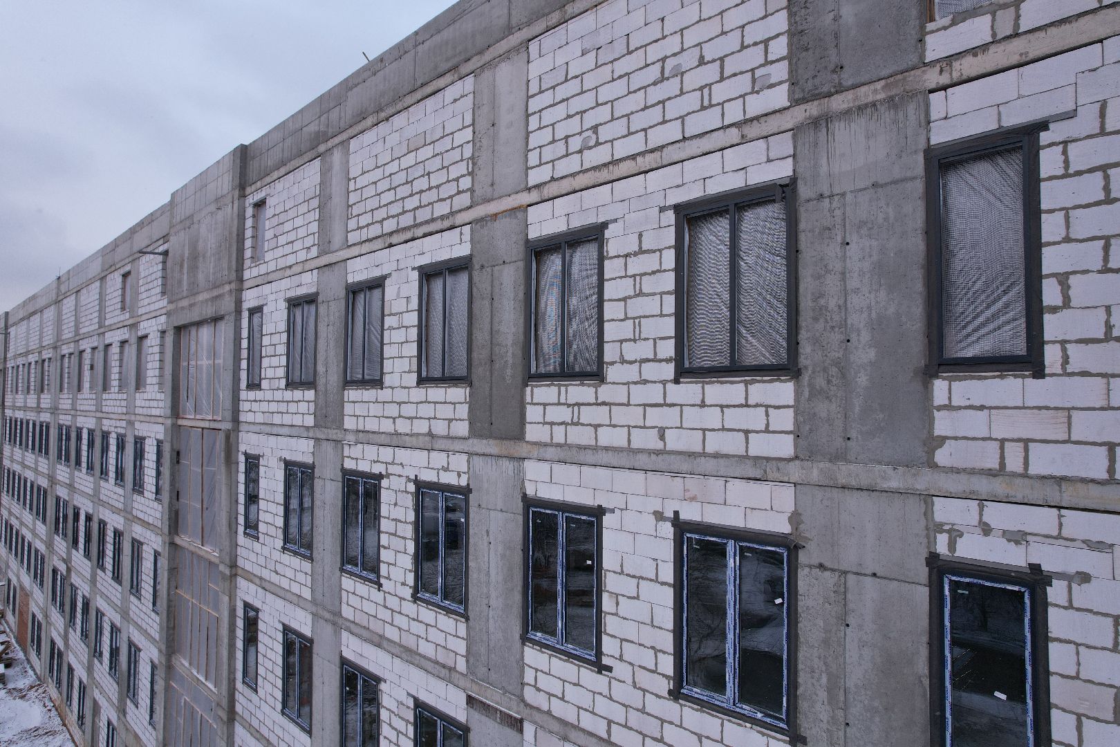 видео с коптера, поликлиника, котельники,