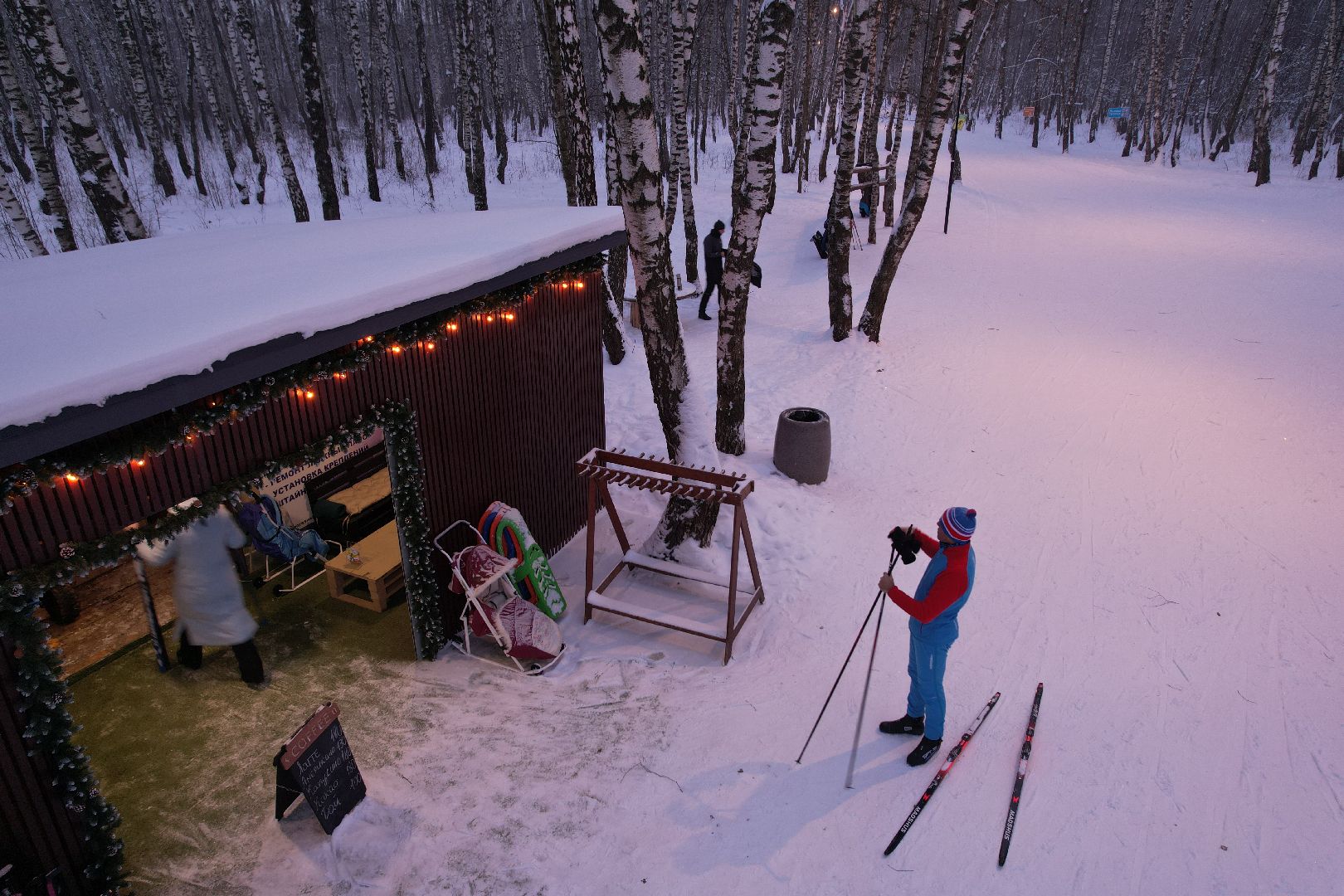 видео с коптера, вертикаль, пущино,