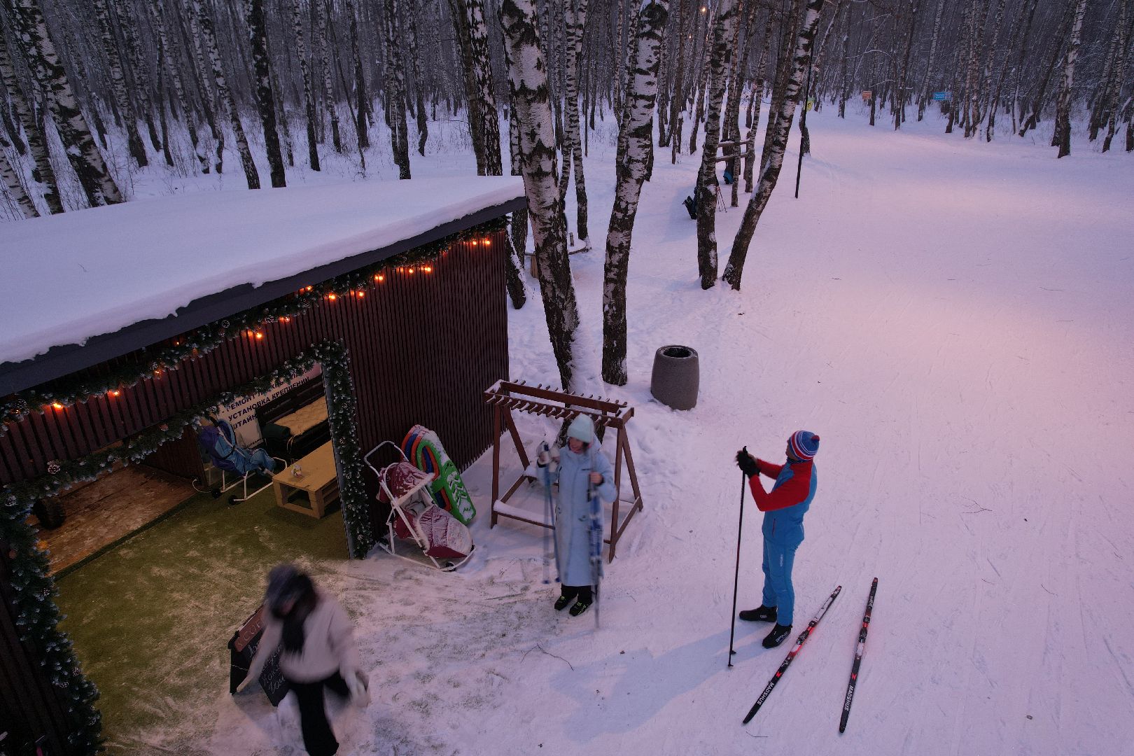 видео с коптера, вертикаль, пущино,