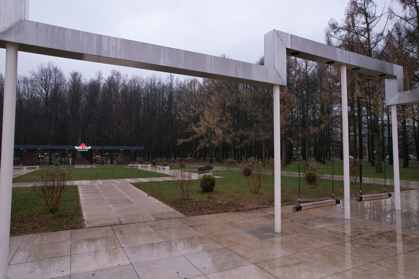 пущино, институтская, видео с коптера,