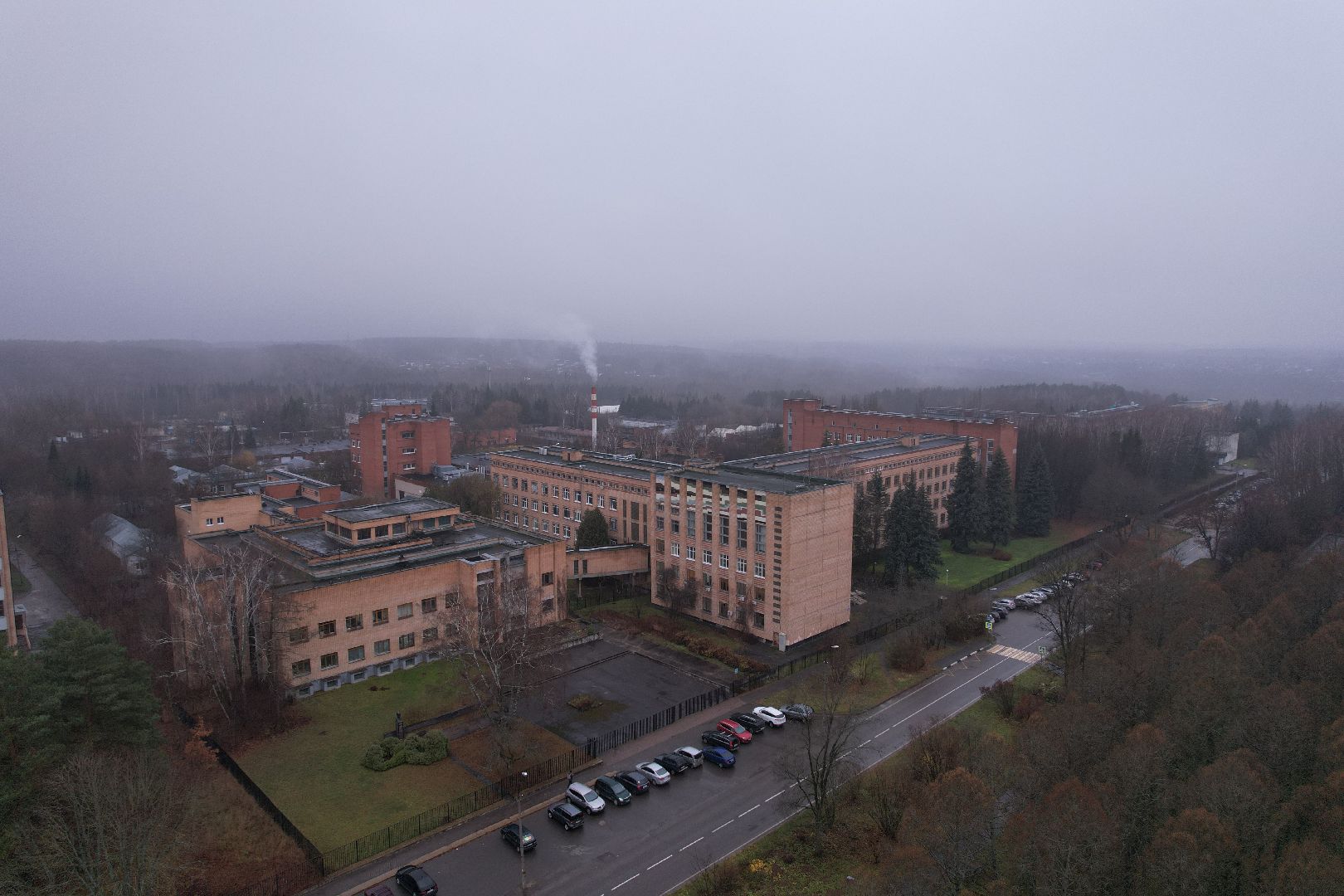 пущино, институтская, видео с коптера,