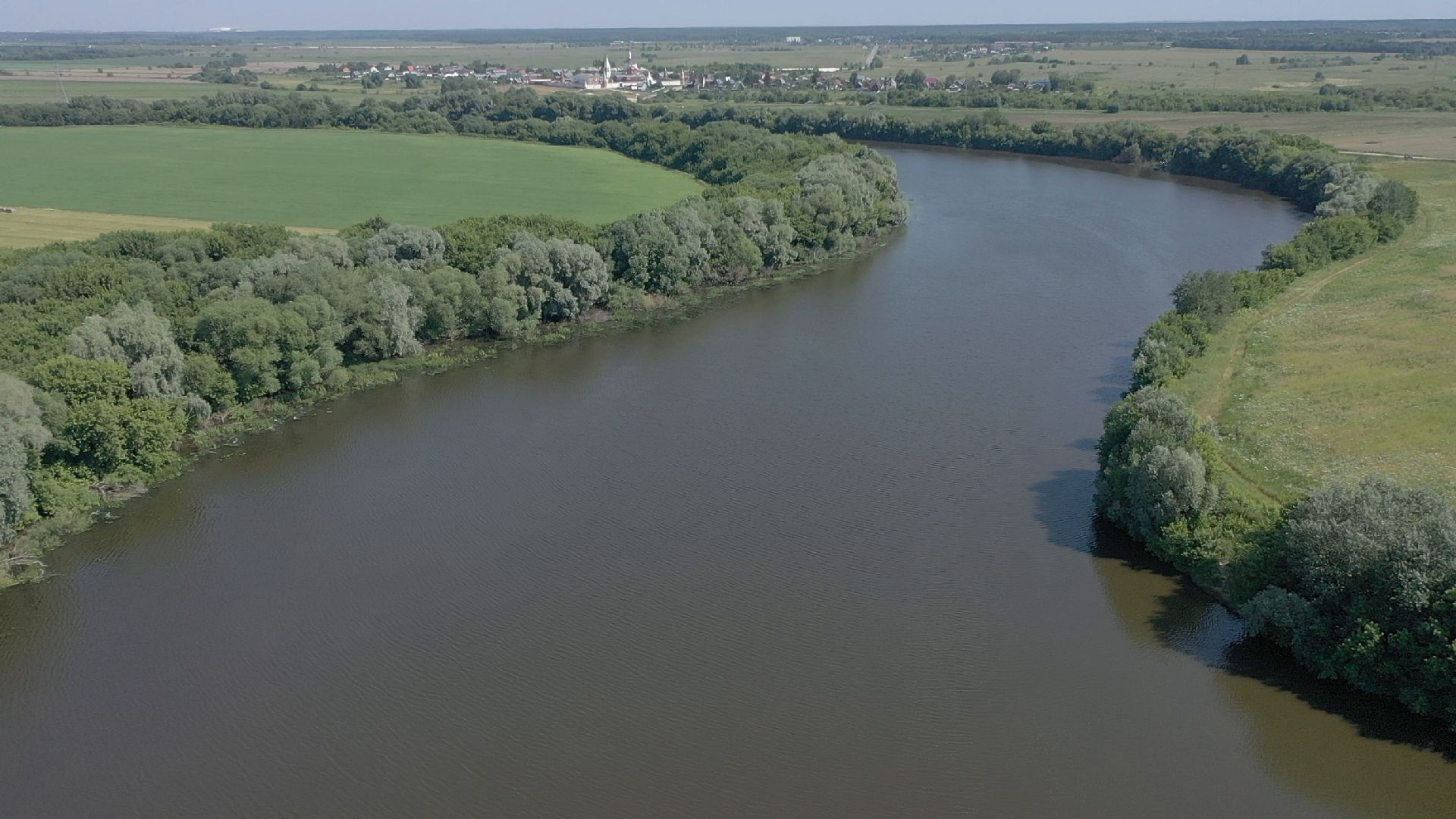 видео с коптера, Коломна, архитектура,