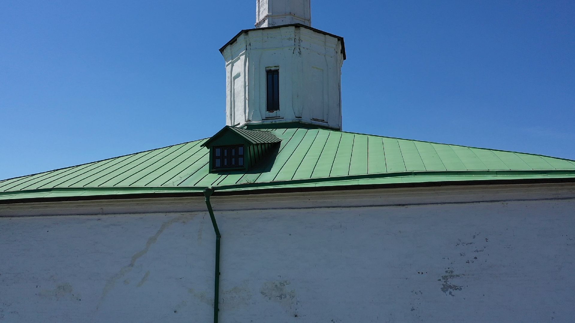 видео с коптера, Коломна, монастырь, архитектура,