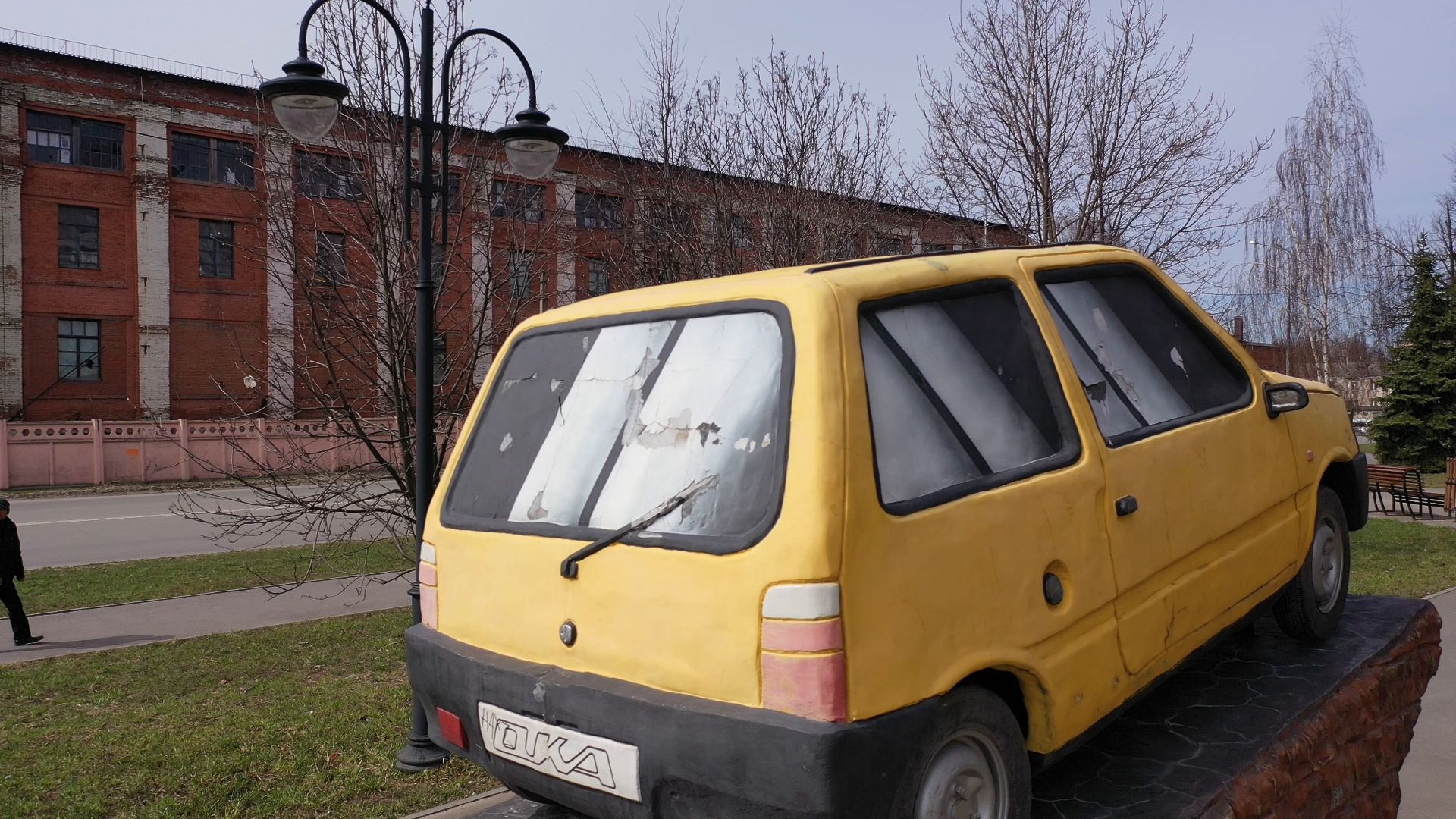 видео с коптера, серпухов, промышленность, памятник,