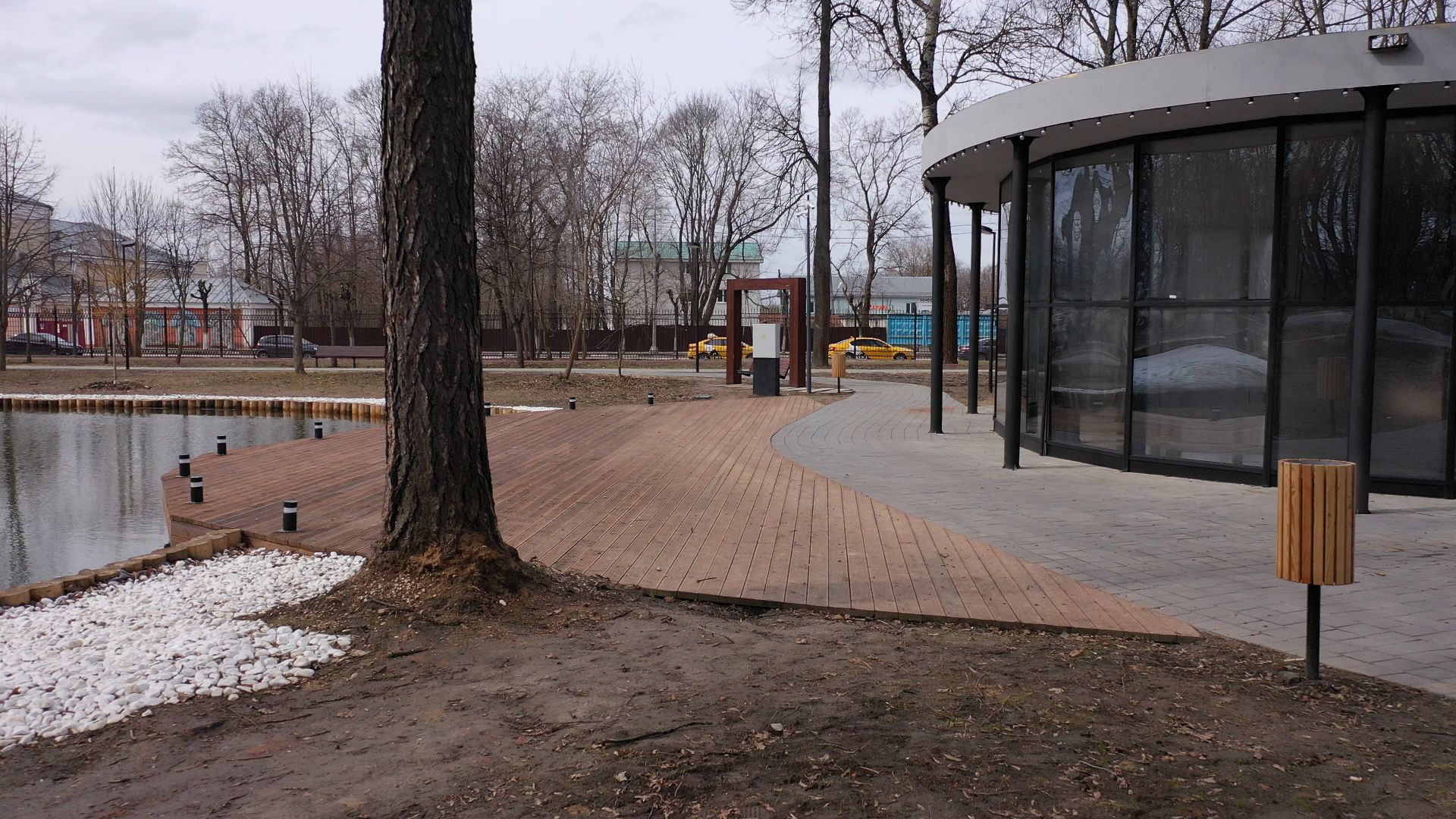 видео с коптера, серпухов, парк, благоустройство,