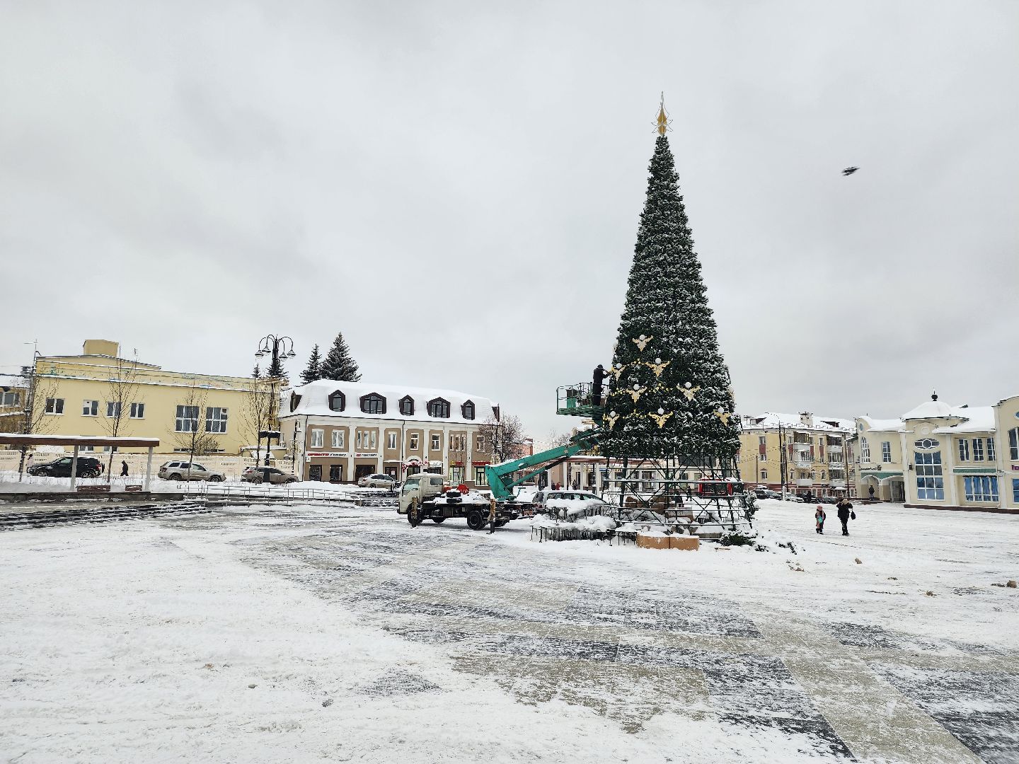 благоустройство, Новый год, украшение города, Ногинск, Богородский городской округ,