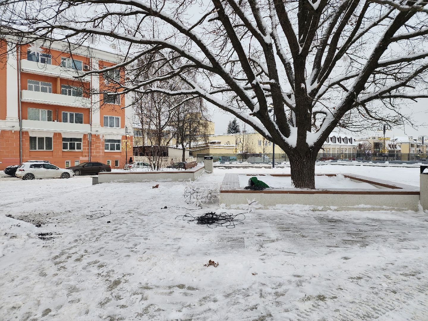 благоустройство, Новый год, украшение города, Ногинск, Богородский городской округ,