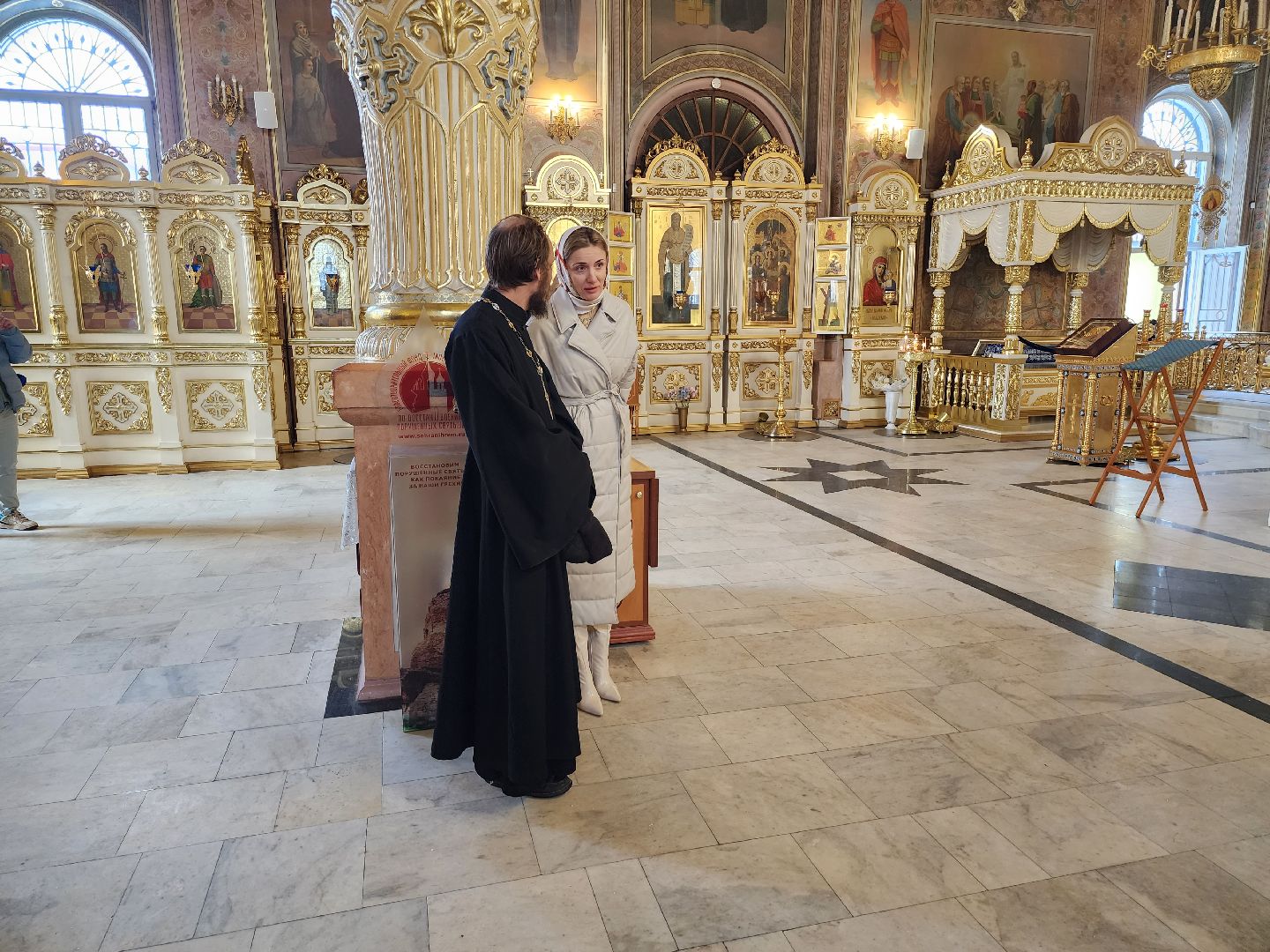 подольская епархия, серпухов, волонтеры, храм всех святых, дк исток, рождественские чтения, молебен,