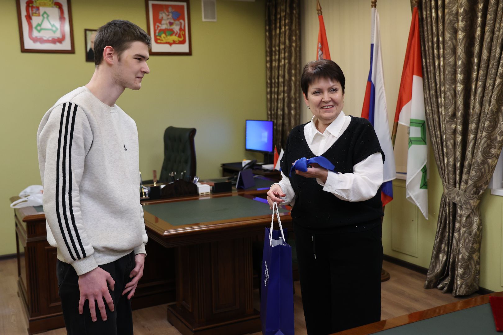 волоколамск, вручение ключей,