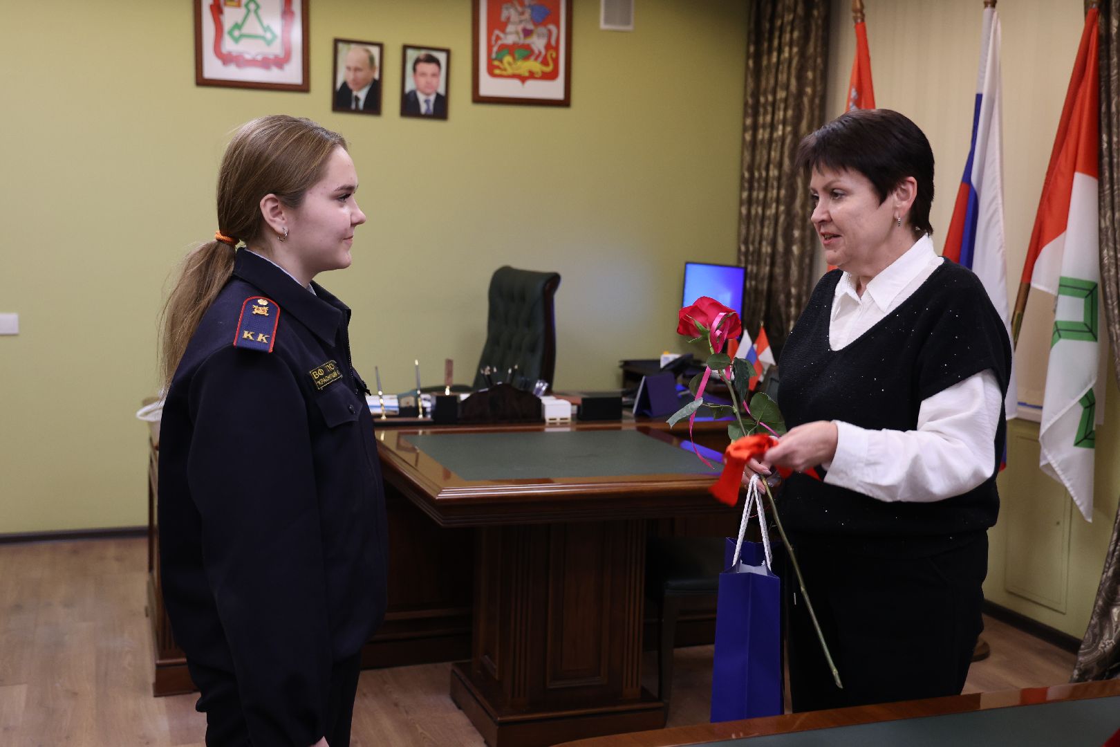 волоколамск, вручение ключей,