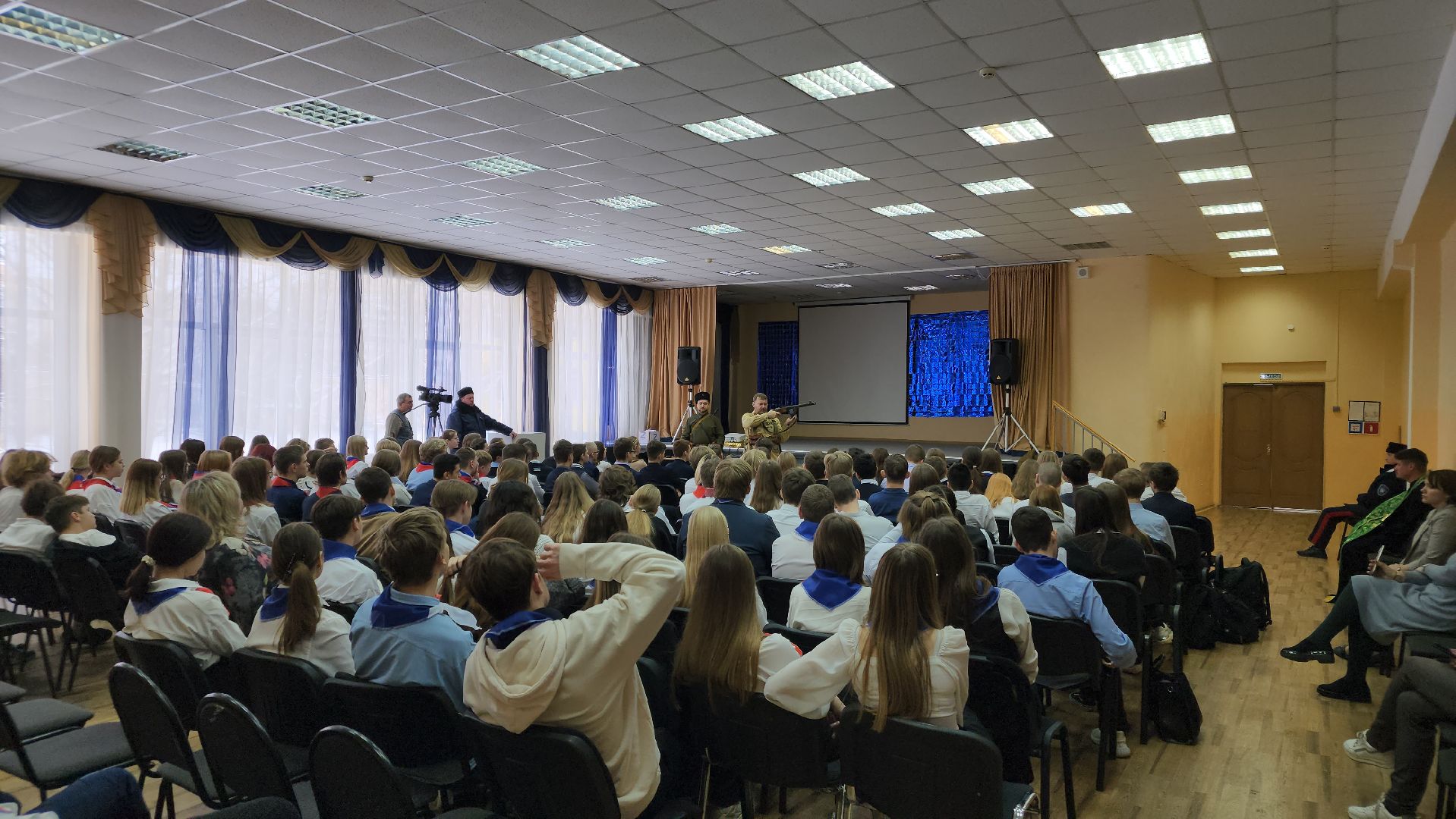 ступино, урок живой истории, битва за москву,