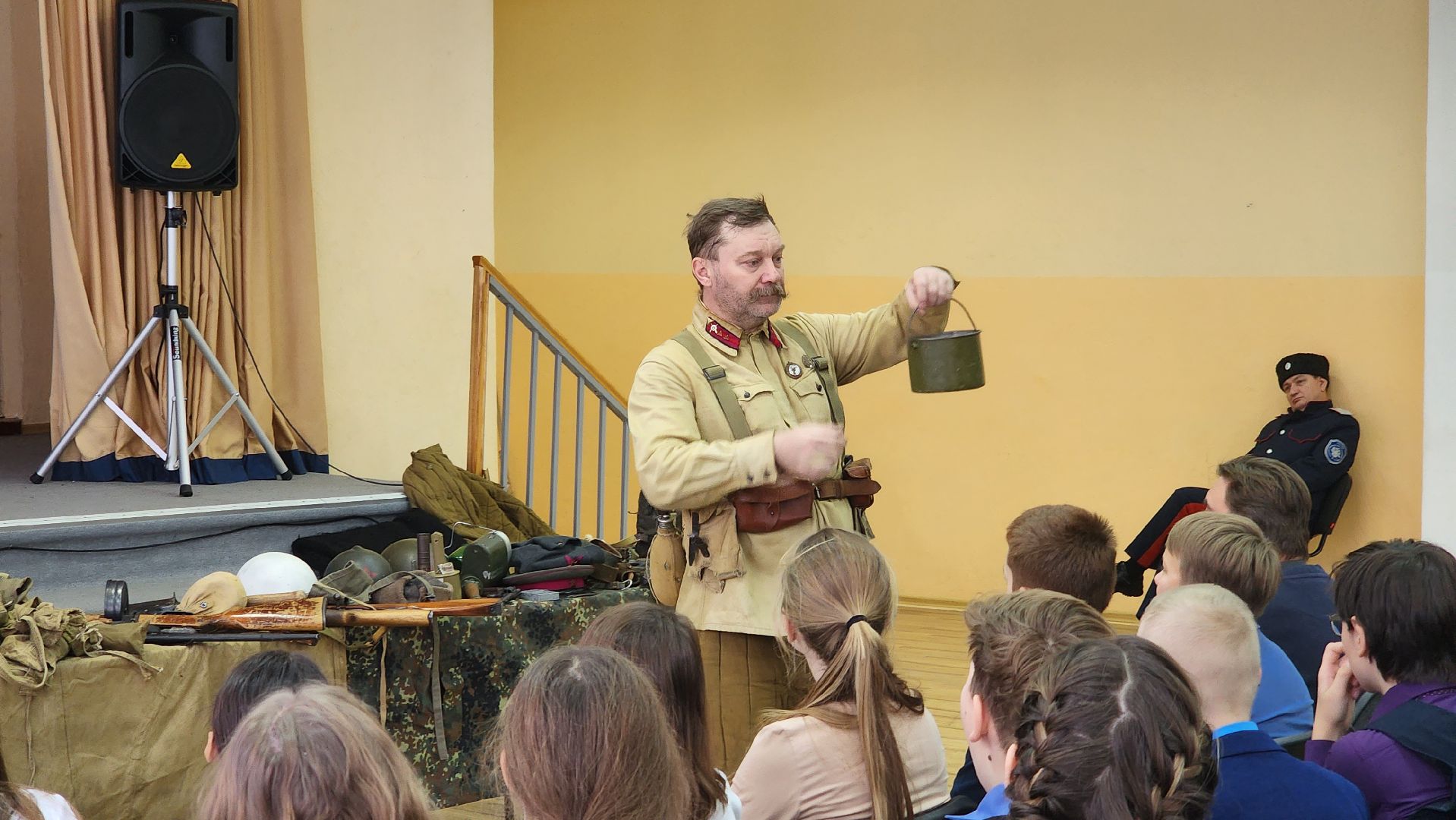 ступино, урок живой истории, битва за москву,