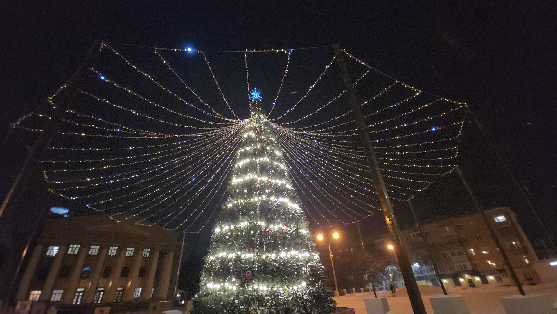 МБУ Городское хозяйство, Никитин, елка, интсалляция, сюрприз, украшение,