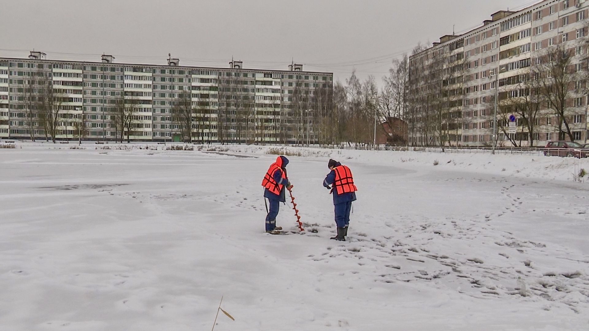 Клин, общество, спасатели, зима, лед,