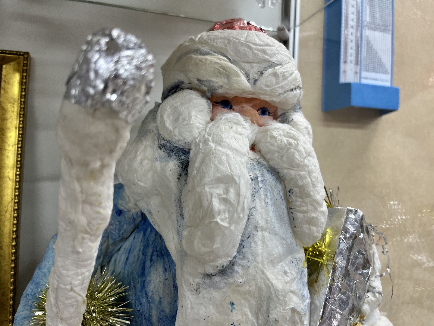 наро-фоминск, зима в подмосковье, новый год, Игрушки из ваты, Советский Новый год,