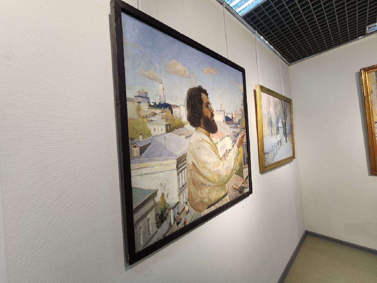 мытищи, галерея искусств, Сергей Смирнов, Выставка, зима в подмосковье, Художественный институт имени Сурикова,