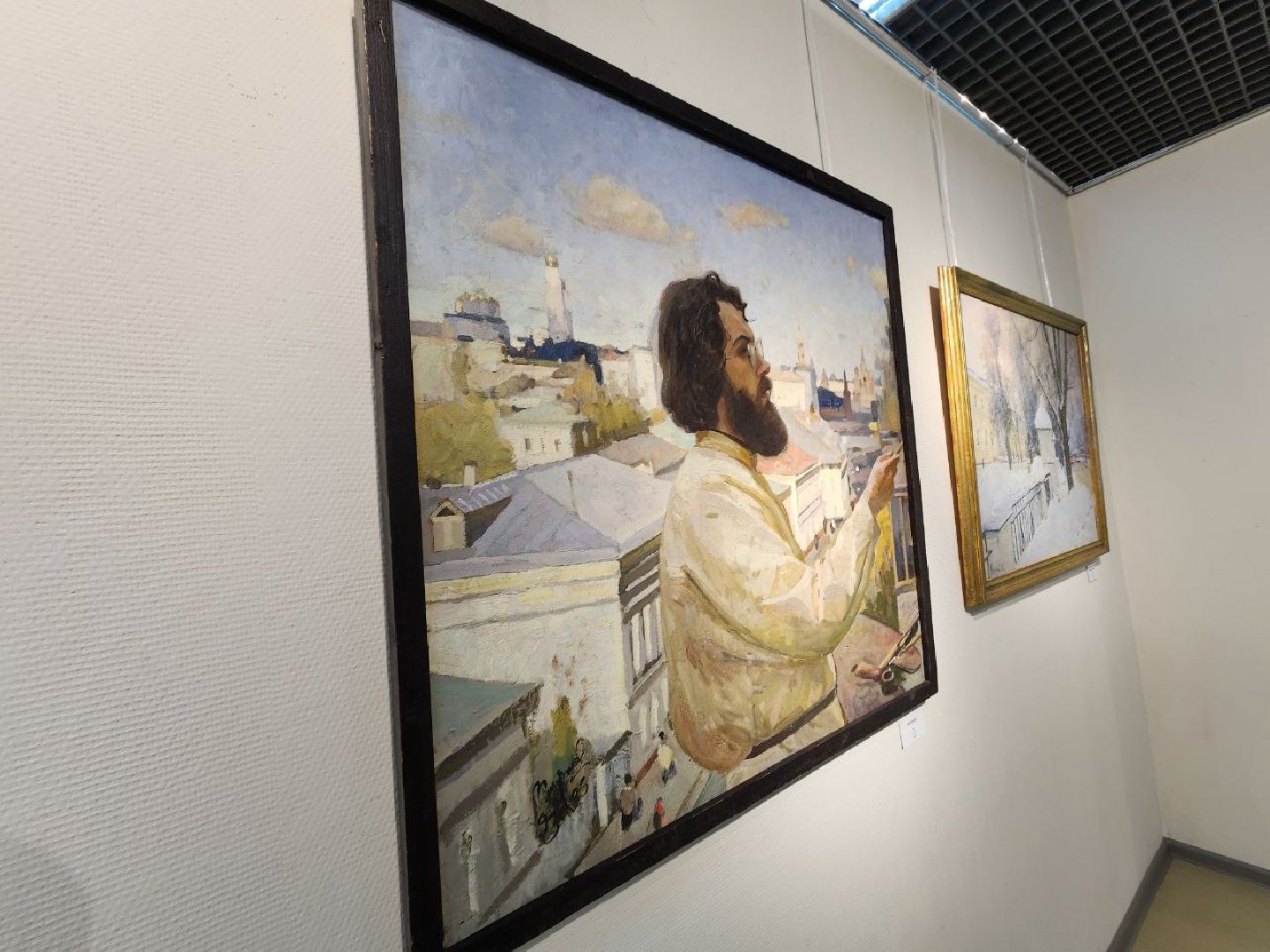 мытищи, галерея искусств, Сергей Смирнов, Выставка, зима в подмосковье, Художественный институт имени Сурикова,
