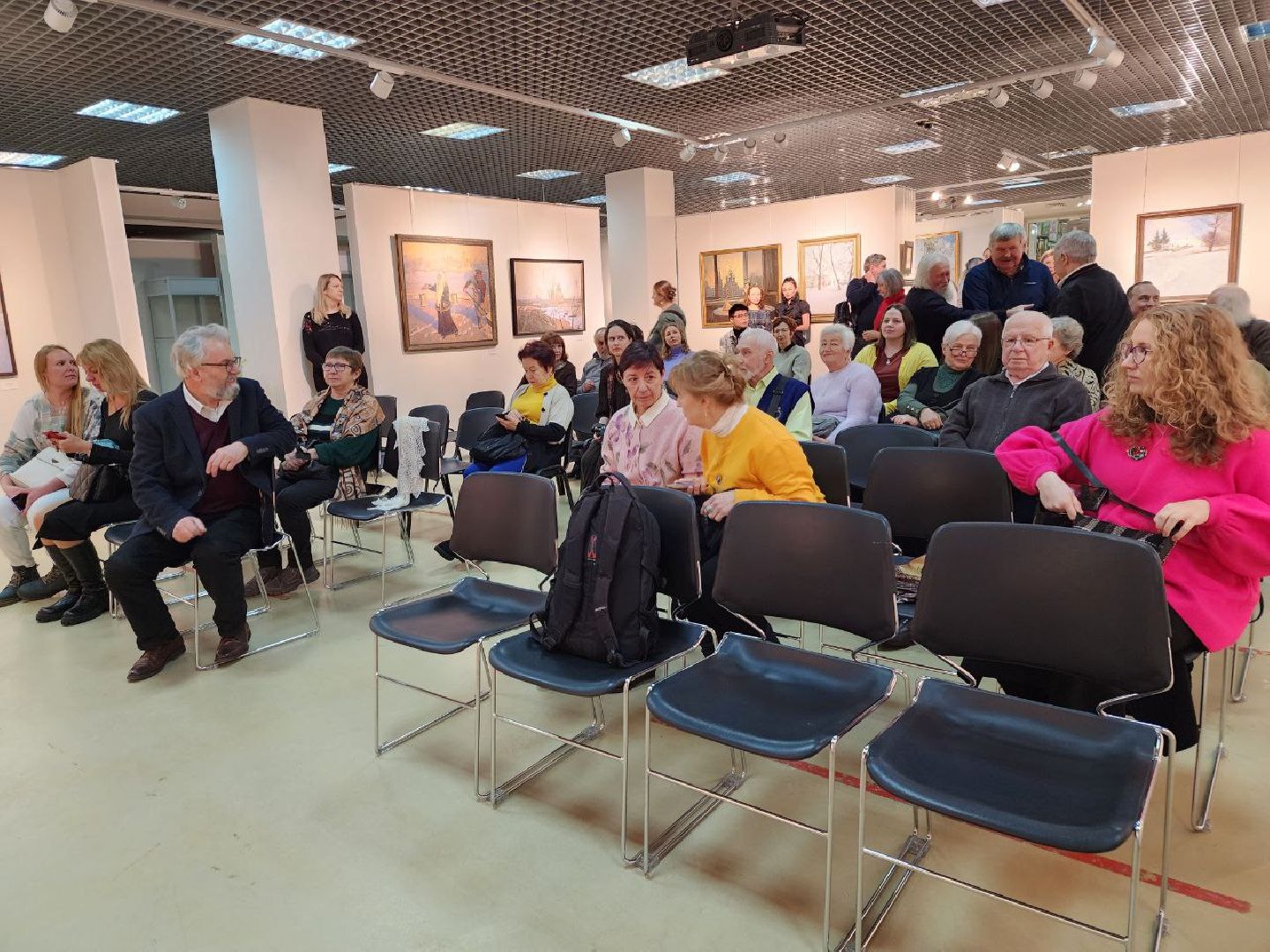 мытищи, галерея искусств, Сергей Смирнов, Выставка, зима в подмосковье, Художественный институт имени Сурикова,