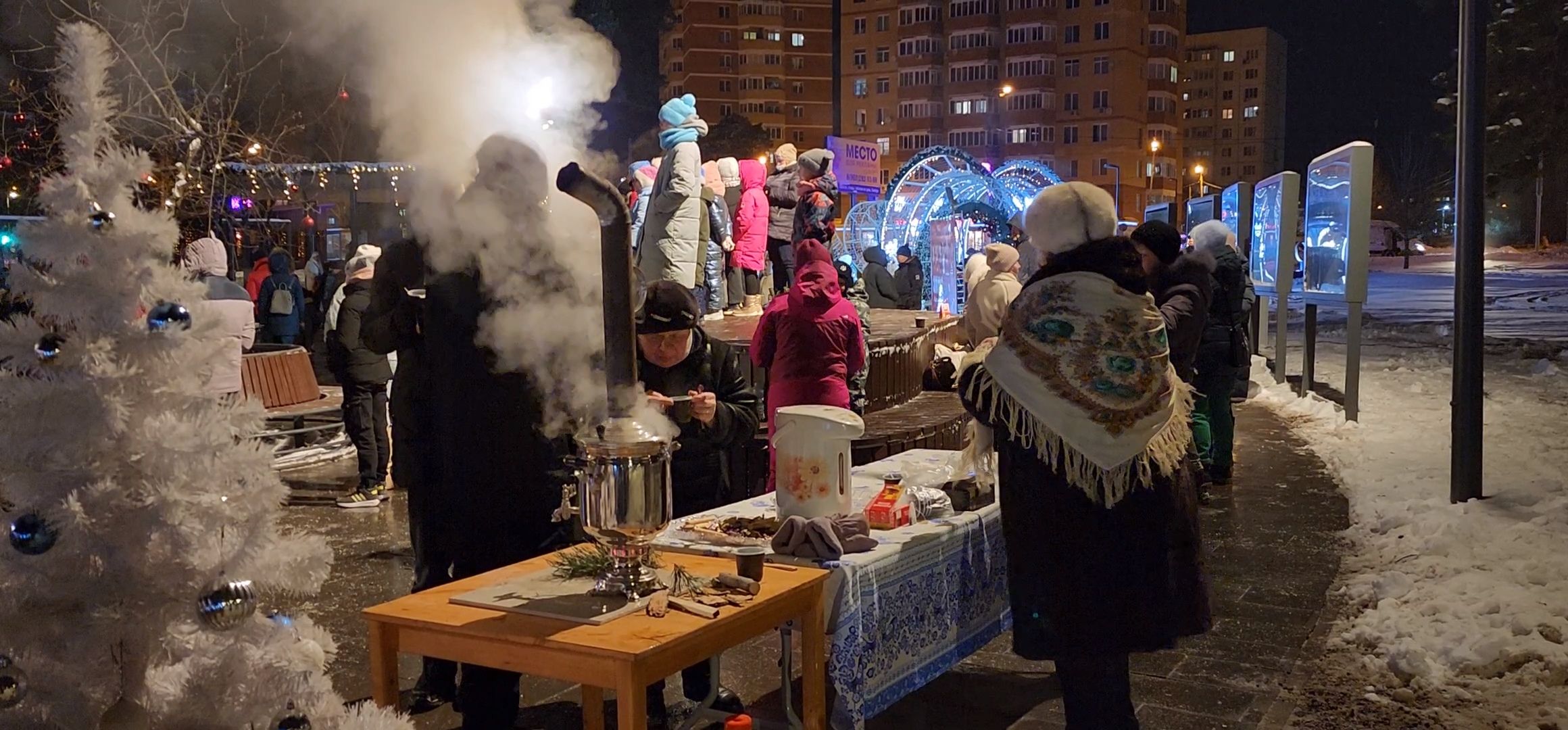 Коломна, Озеры, главная елка, новогодняя елка, открытие городской елки, новый год,