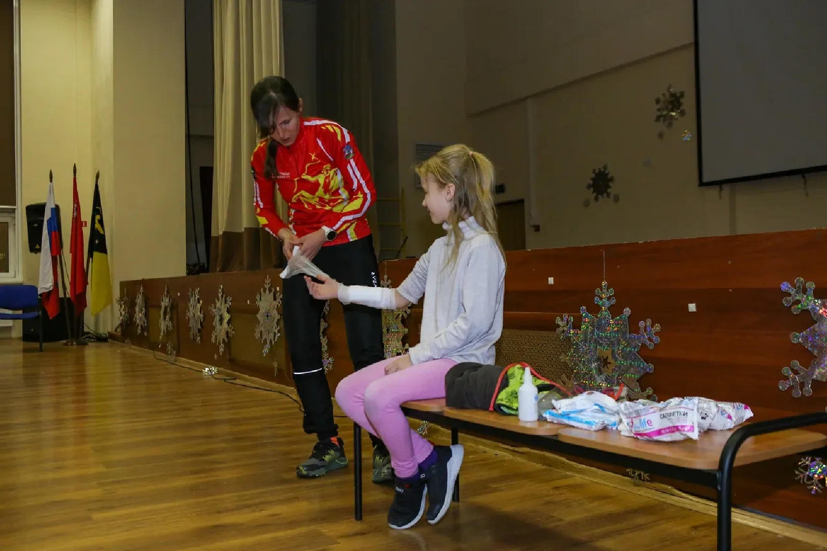 химки, школа, первая помощь, дети, мастер-класс,