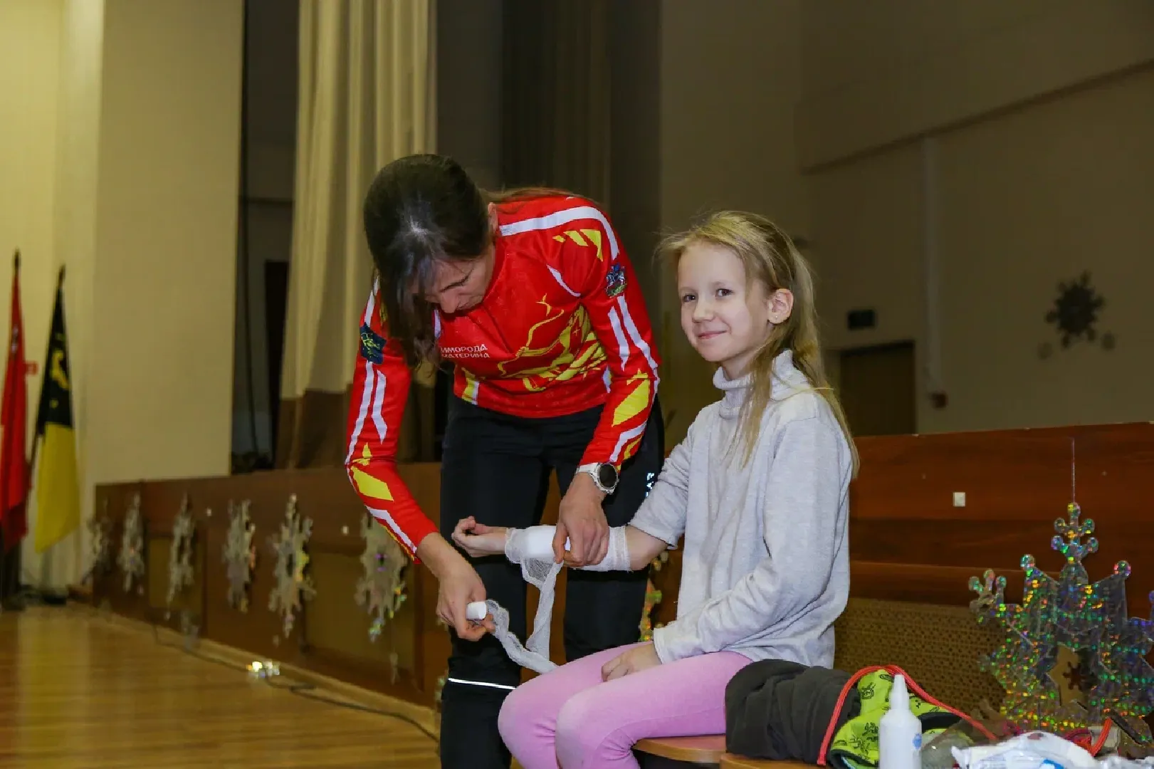 химки, школа, первая помощь, дети, мастер-класс,