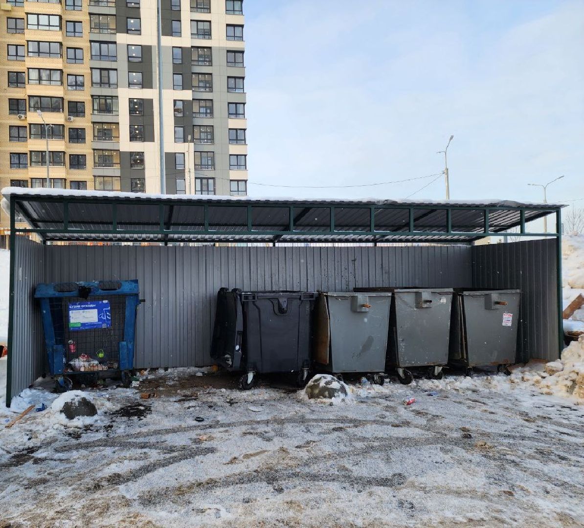 мытищи, густ, региональный оператор, Проспект Астрахова, Александр Хаюров, жкх, вывоз тко, вывоз отходов, контейнерная площадка,