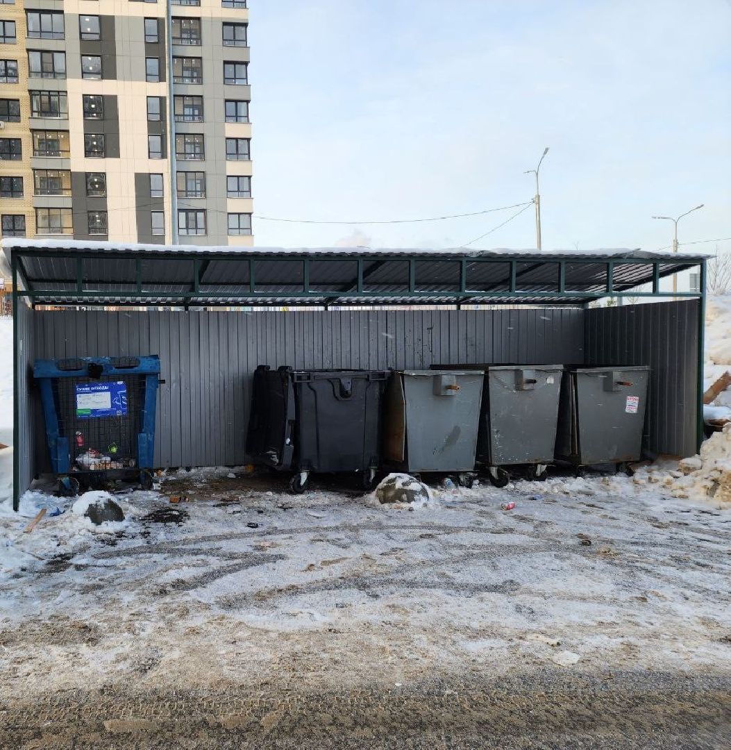 мытищи, густ, региональный оператор, Проспект Астрахова, Александр Хаюров, жкх, вывоз тко, вывоз отходов, контейнерная площадка,