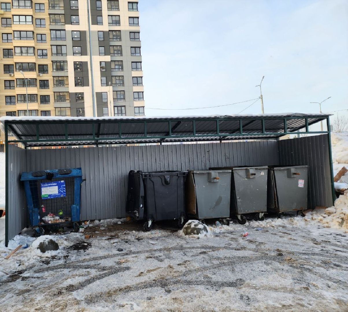 мытищи, густ, региональный оператор, Проспект Астрахова, Александр Хаюров, жкх, вывоз тко, вывоз отходов, контейнерная площадка,