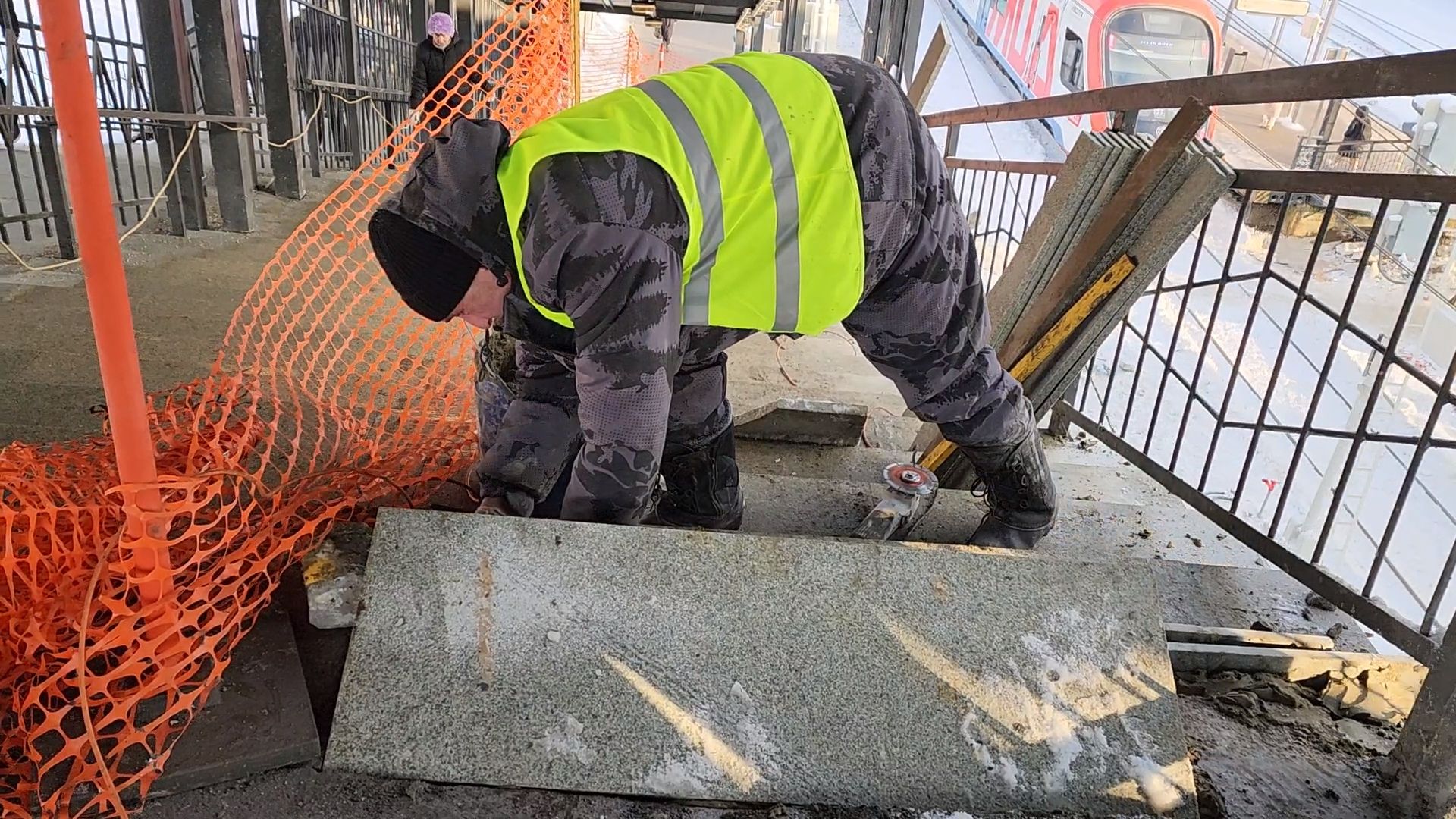 Одинцово, ремонт, мост, железная дорога, станция, ржд,