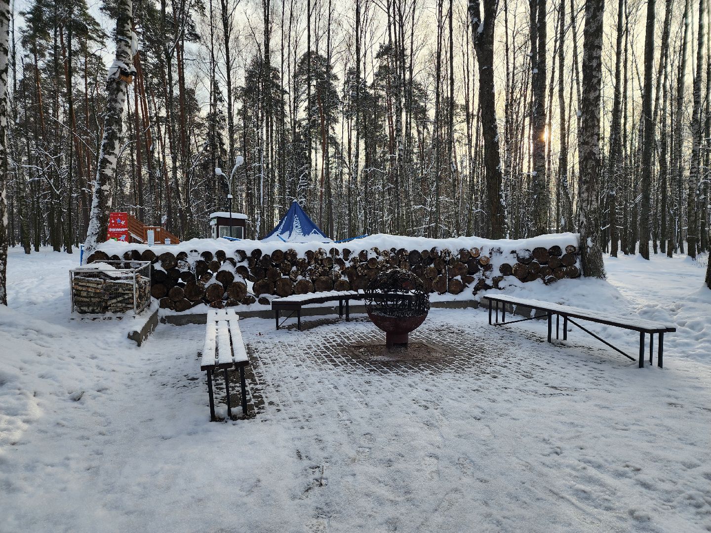 Богородские парки, Новый год, каток, Ногинск, Богородский городской округ,