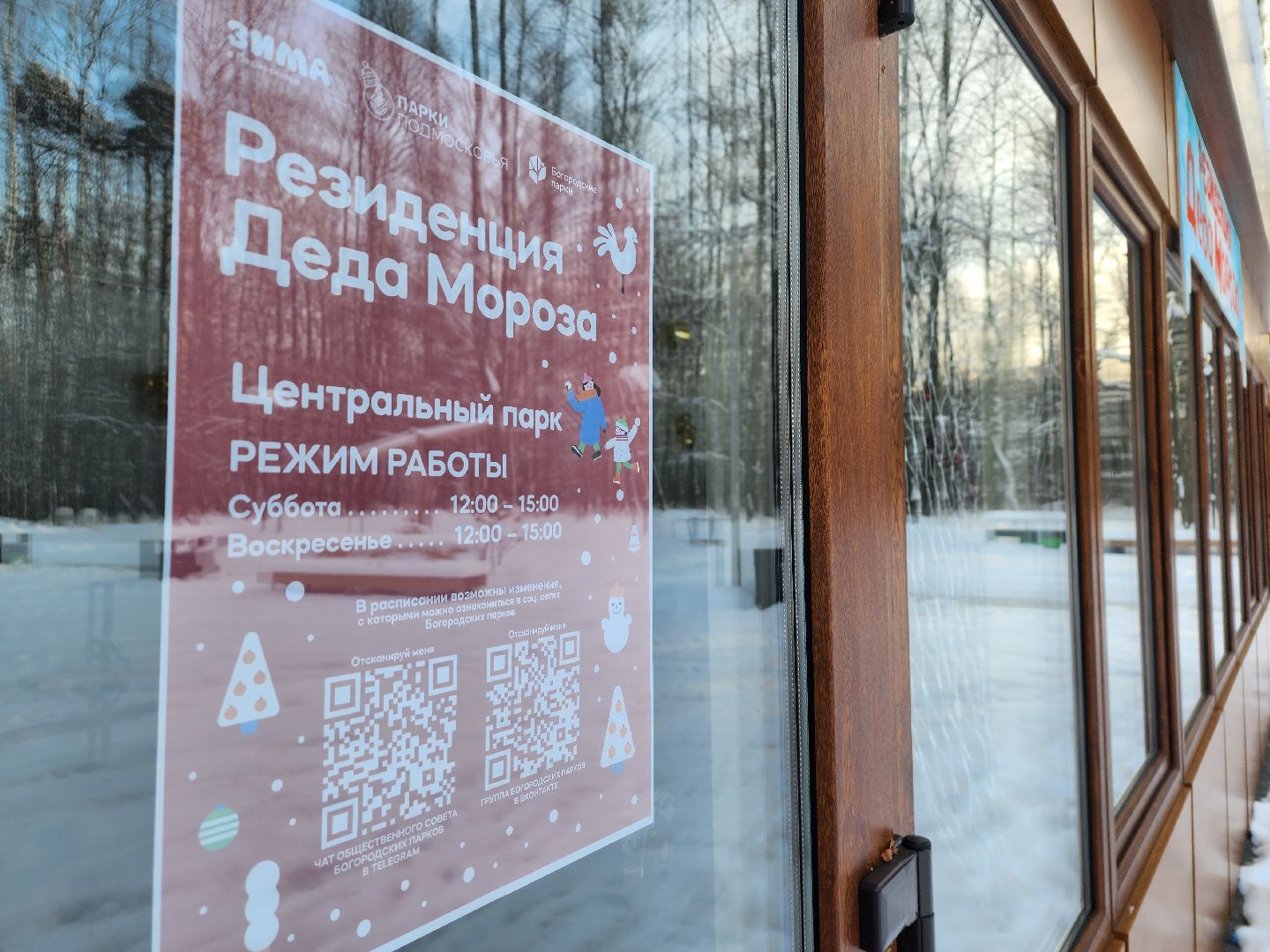 Богородские парки, Новый год, каток, Ногинск, Богородский городской округ,