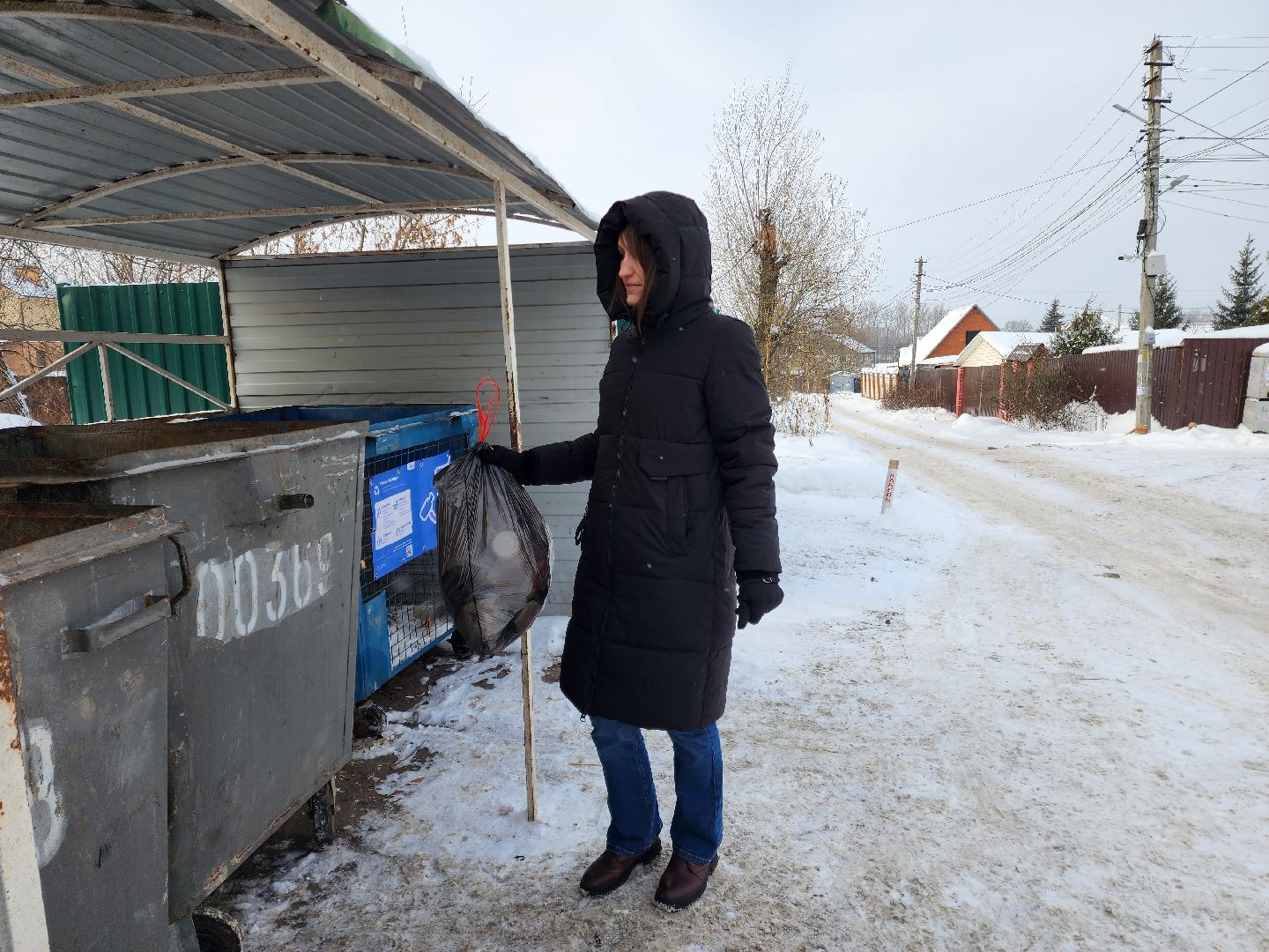 раменское, жкх, контейнерные площадки, в селе Загорново модернизировали контейнерную площадку,