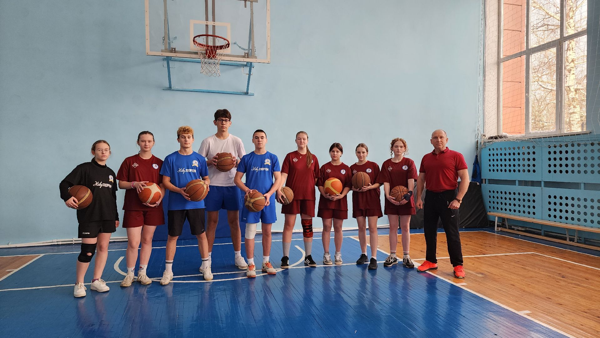 кашира, ожерелье, школа-интернат, кэс баскет, областной этап, победители, баскетбол, девушки, юноши,