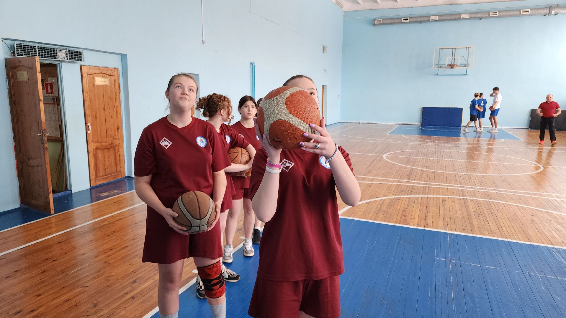 кашира, ожерелье, школа-интернат, кэс баскет, областной этап, победители, баскетбол, девушки, юноши,