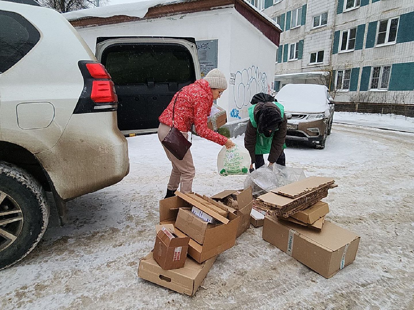 экология, акция, раздельный сбор мусора, видное,