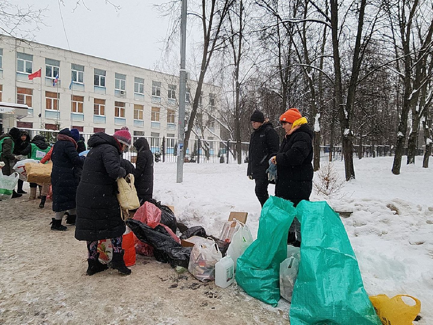 экология, акция, раздельный сбор мусора, видное,
