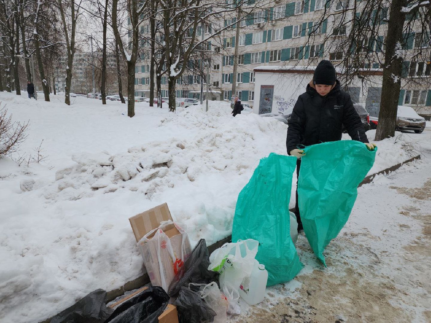экология, акция, раздельный сбор мусора, видное,