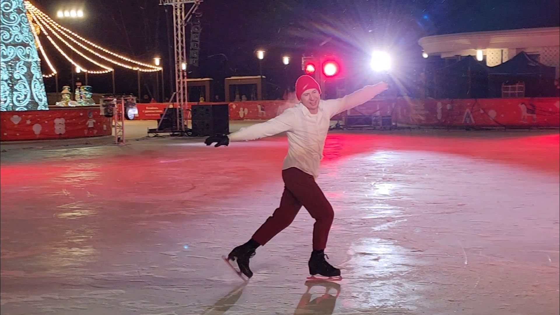 подольск, парк, фигуристы,