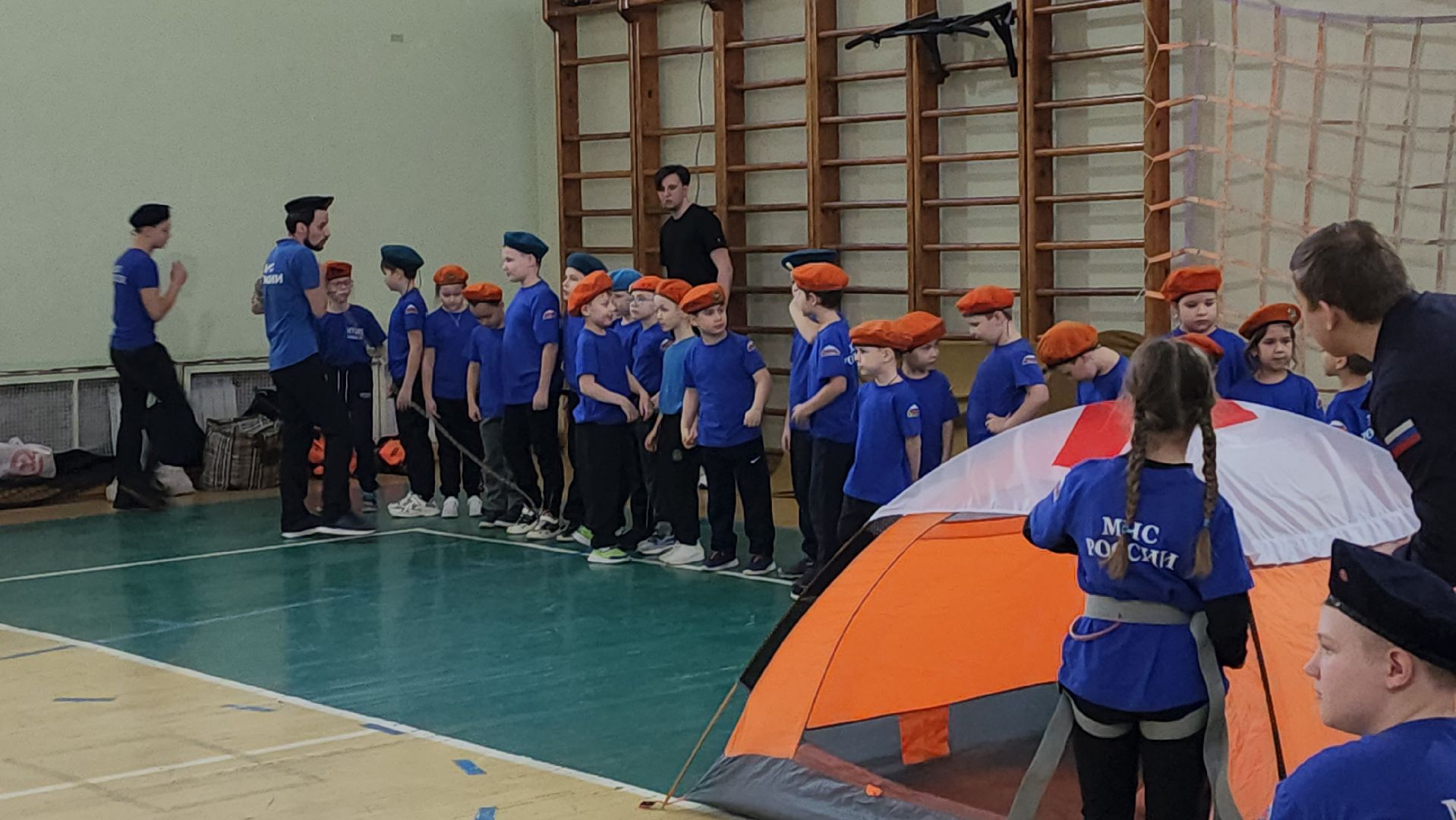 Отряд, резерв МЧС, гимназия 1, Михеенкова, Аубакиров, Винник, открытый урок,