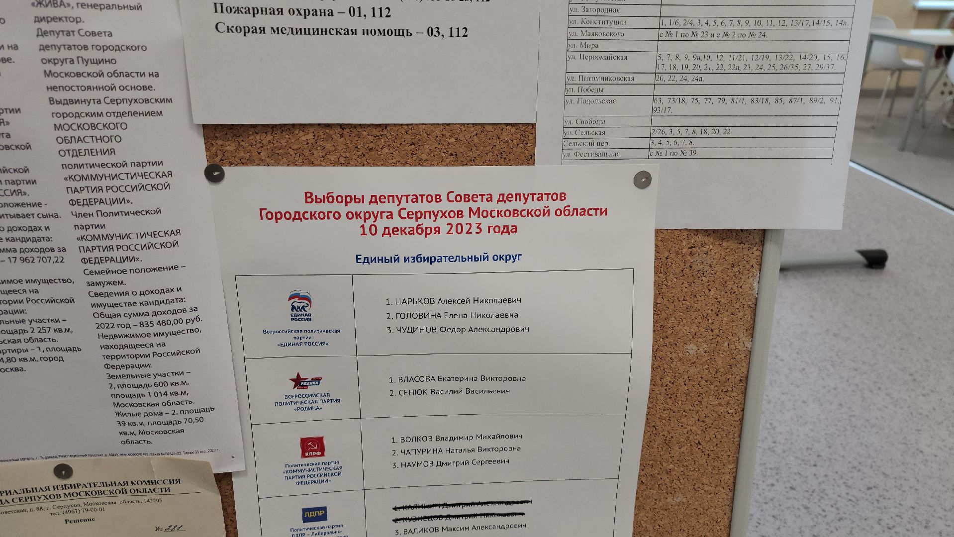 Серпухов, Подмосковье, выборы, Большой Серпухов,